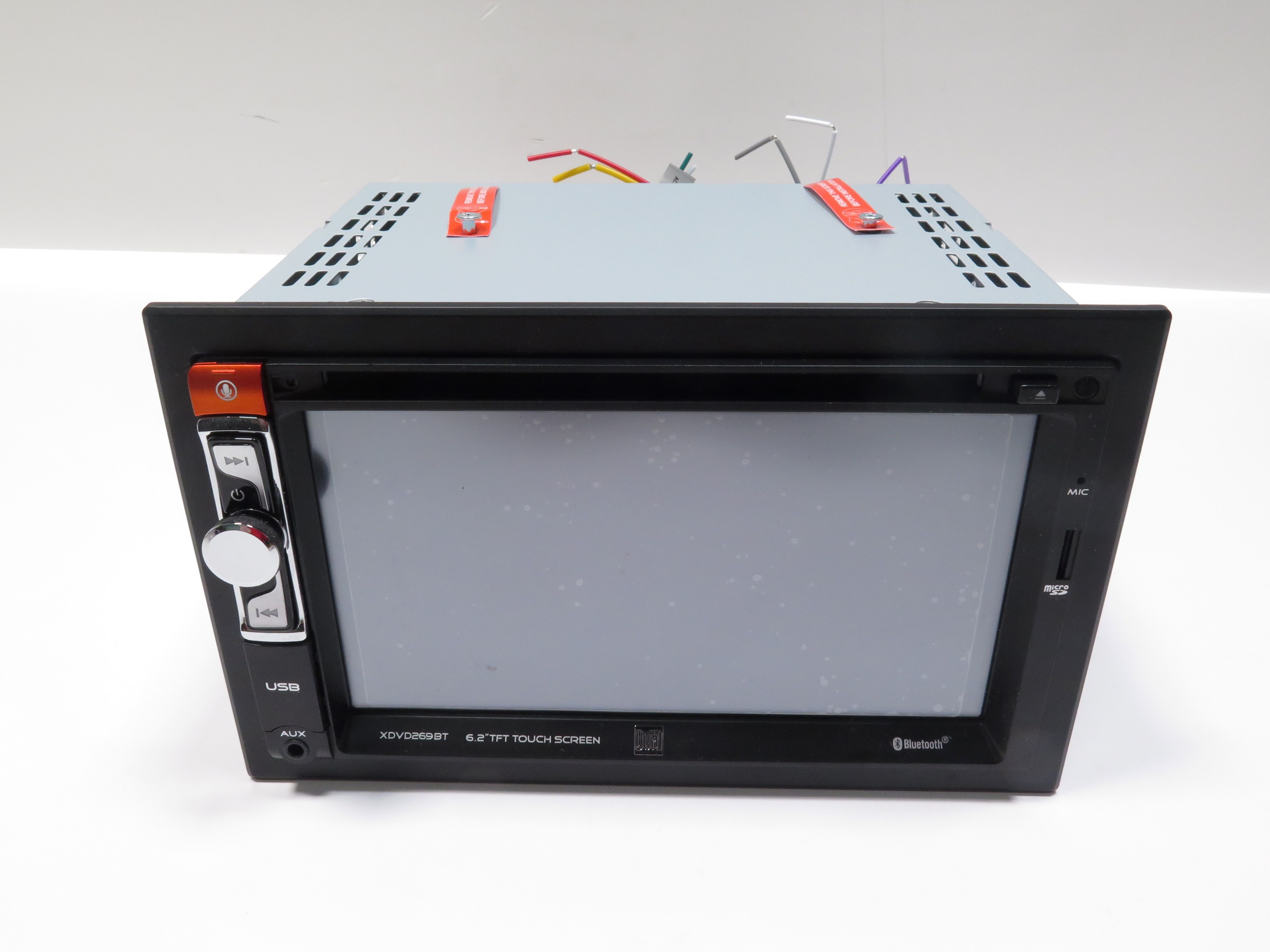 Dual XDVD269BT 6.2" Multimedia Touch Screen Car Stereo Receiver 7273