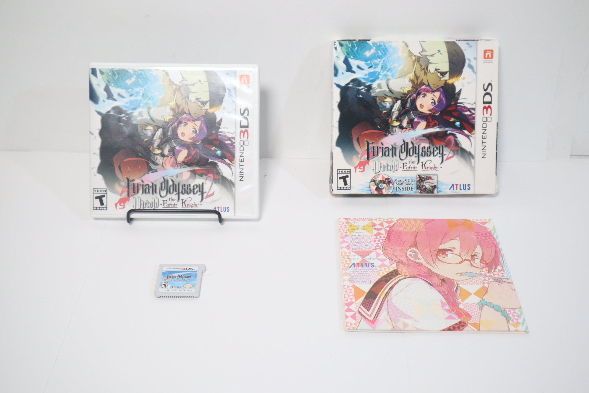 Etrian Odyssey 2 Untold The Fafnir Knight Limited selling Edition for Nintendo 3DS