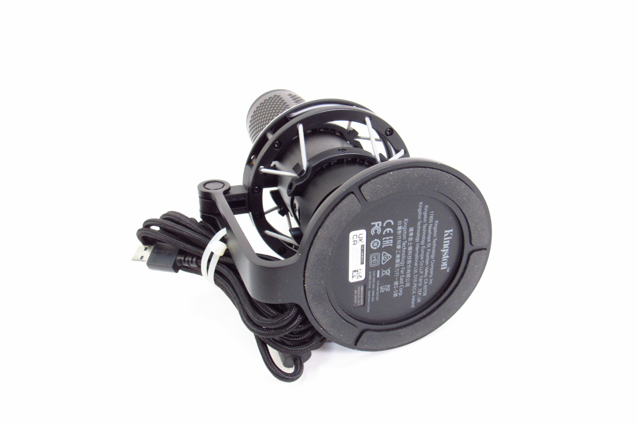 Kingston HyperX QuadCast S HMIQ1S-XX-RG/G RGB USB Condenser