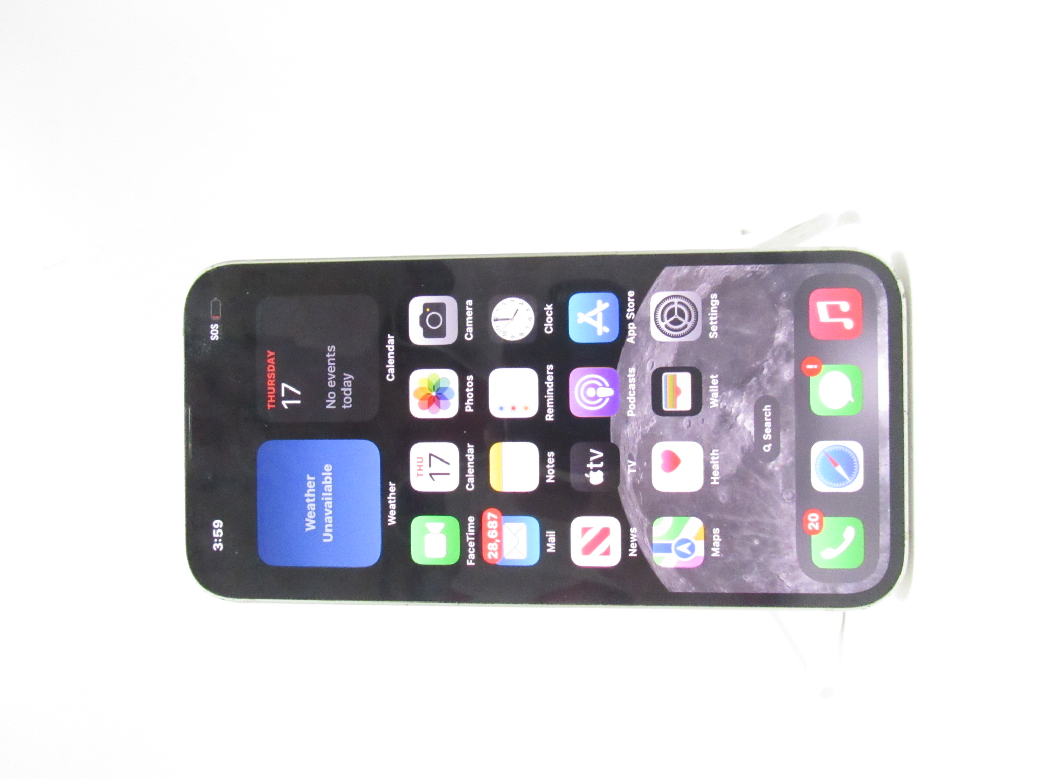 Apple iPhone 13 ML953LL/A A2482 128GB No SIM Restrictions White