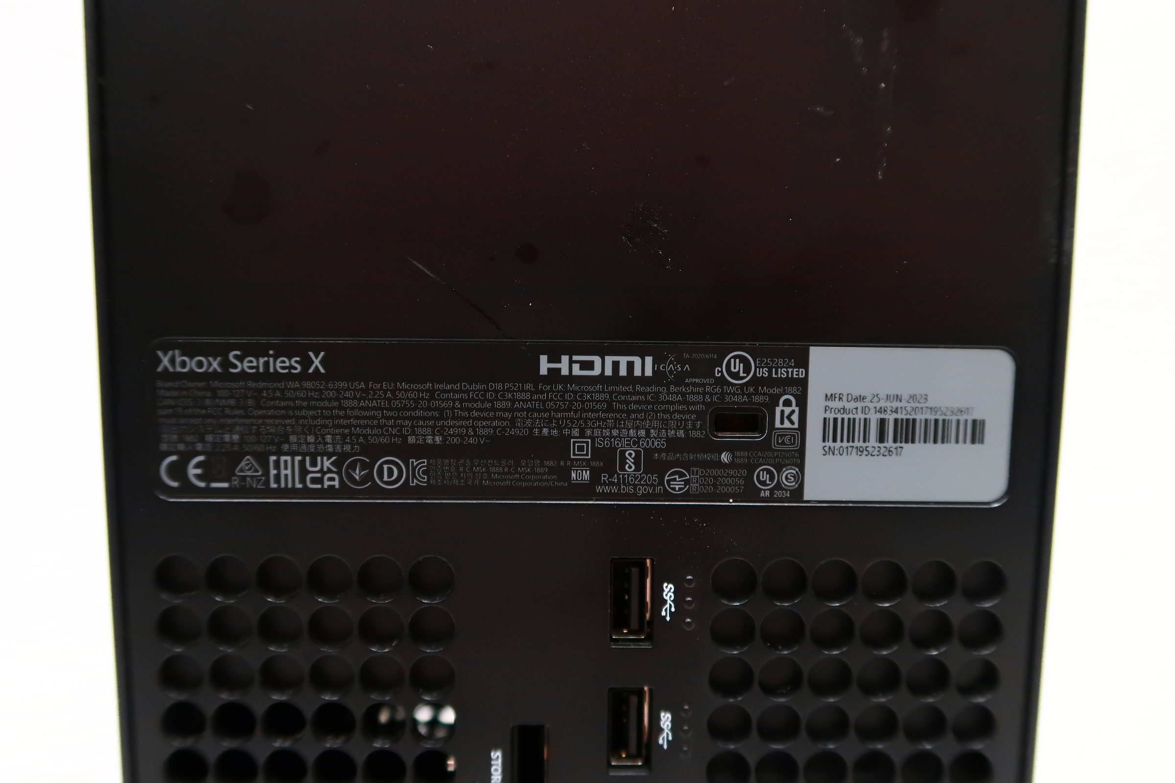 Microsoft Xbox Series X 1882 4K 1TB SSD Video Game Console - 2617