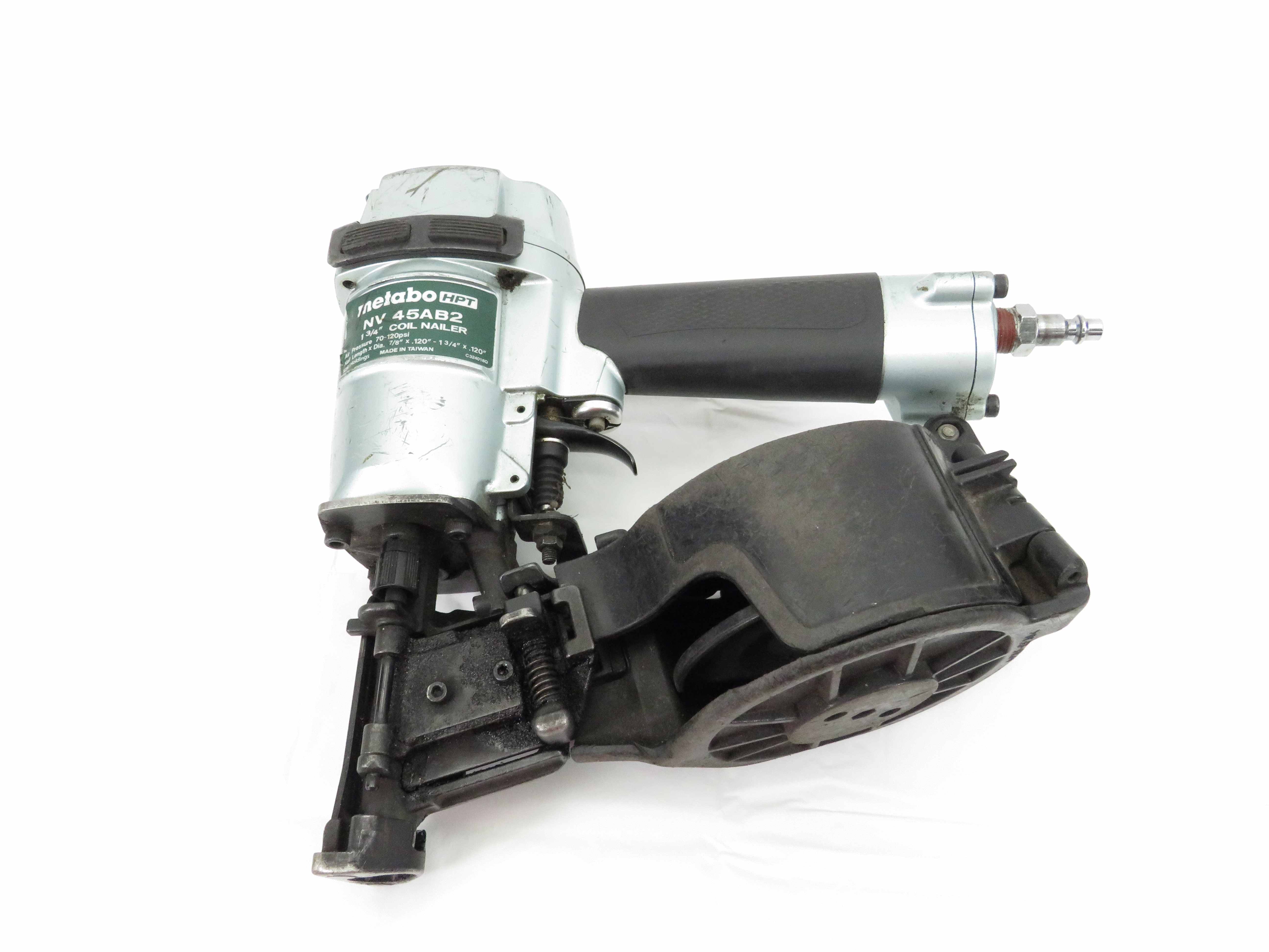 Metabo HPT NV45AB2 7/8" 13/4" Coil Pneumatic Lightweight Roofing Nailer