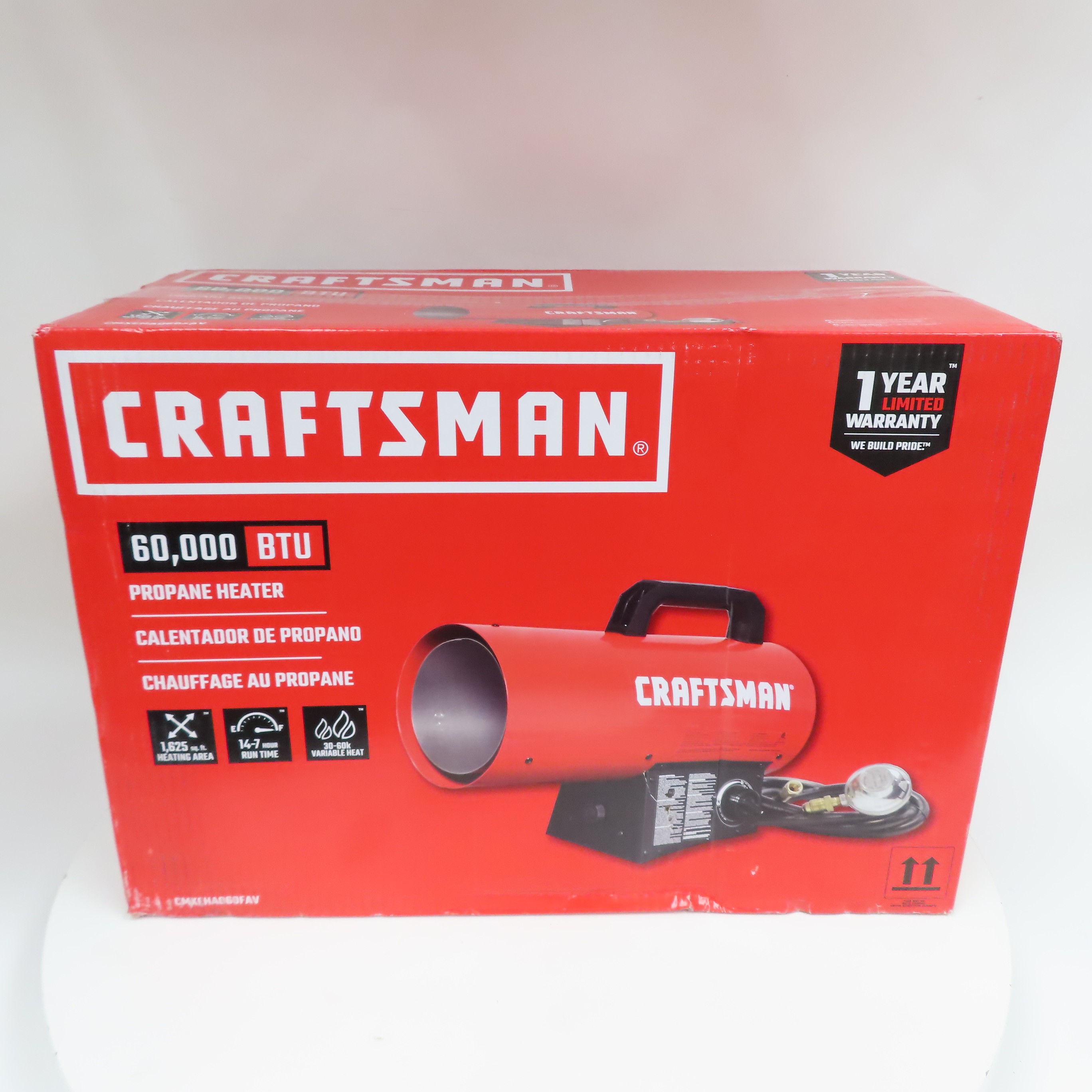 Craftsman F310100 60,000 BTU Outdoor Propane Heater (Local PickUp Only)