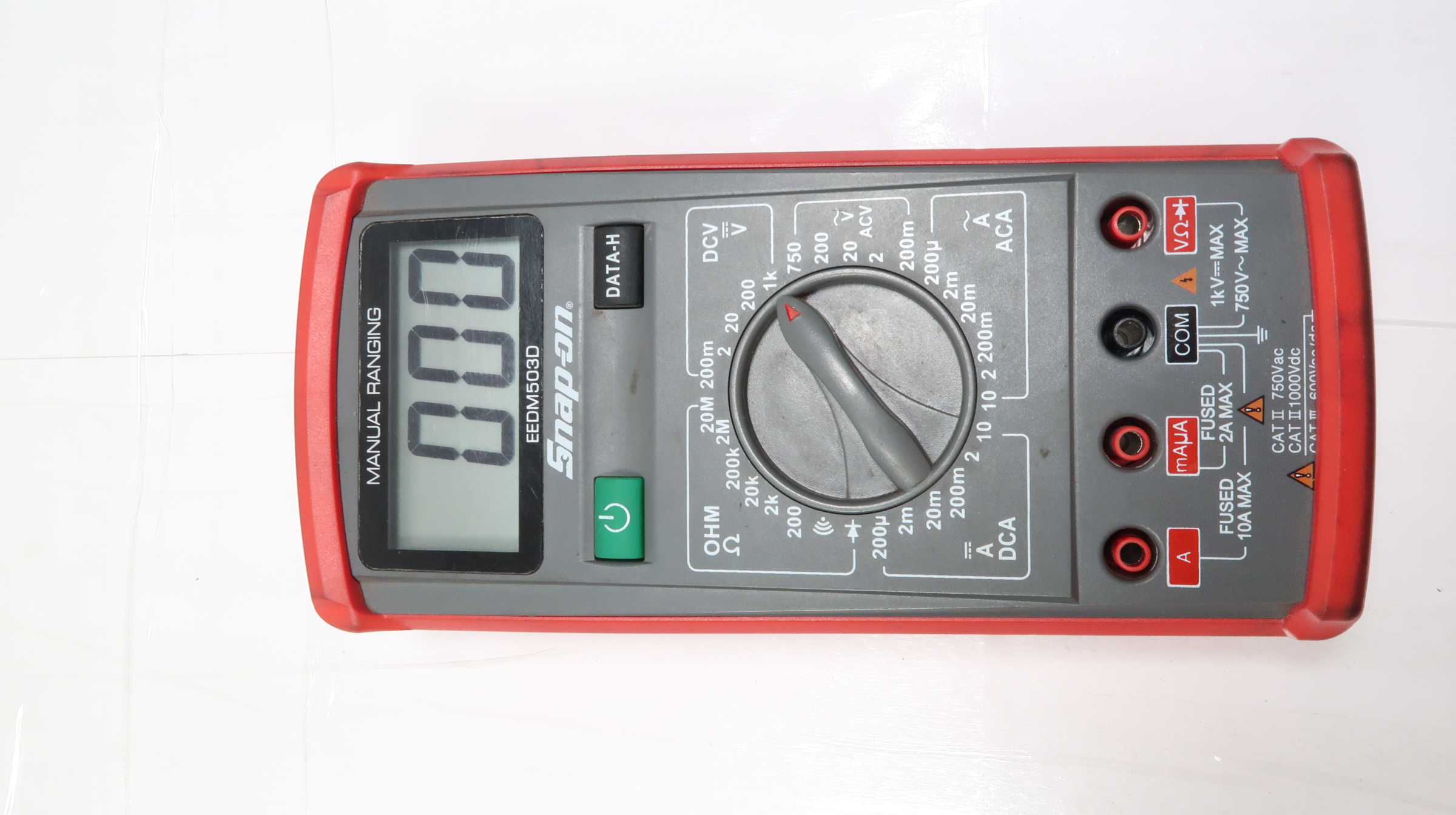 Snap-on EEDM503D Traditional Digital Multimeter