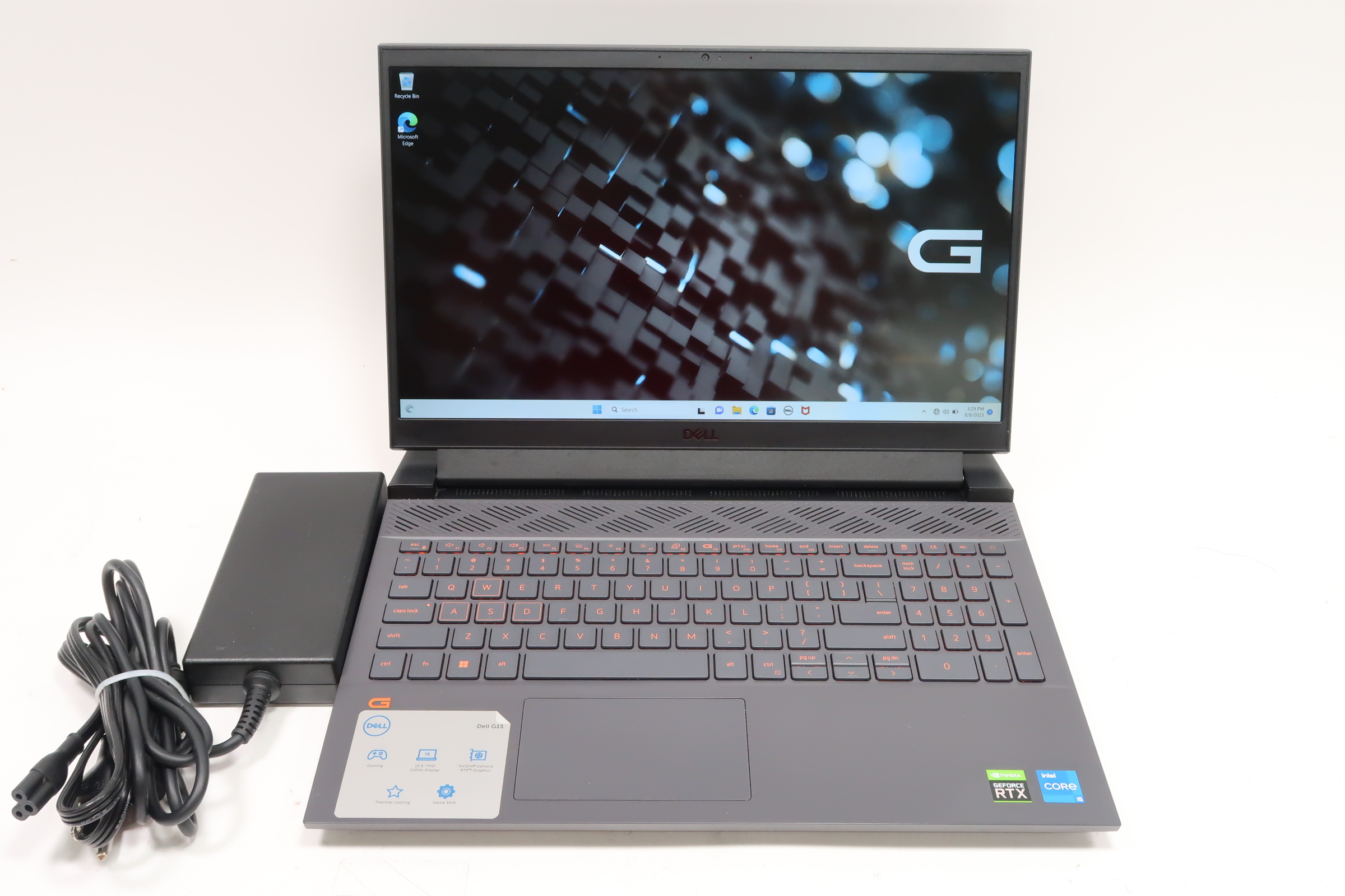 Dell G15 5520-P105F007 Core i5-12500H 2.56GHz RTX 3050 8GB RAM 