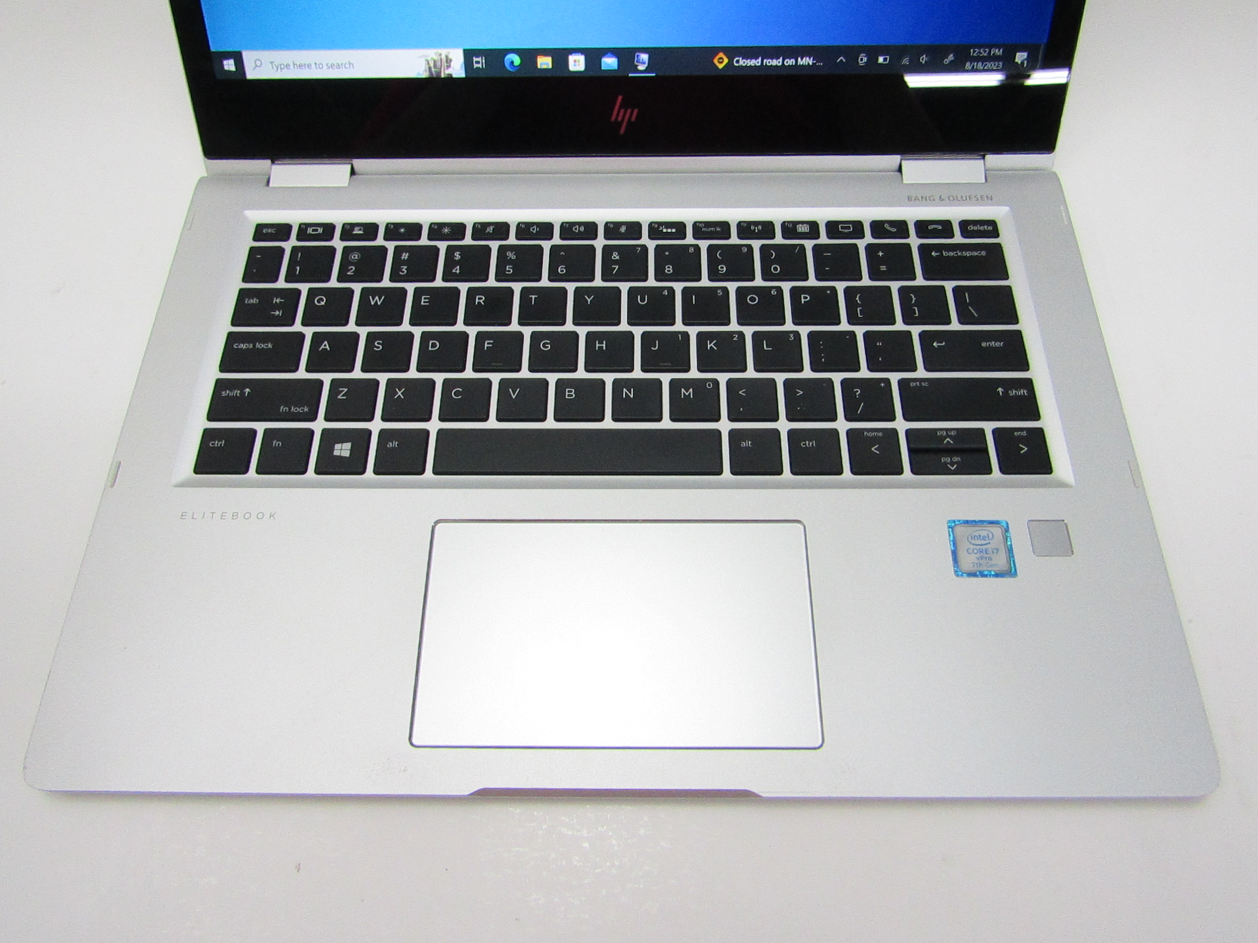 HP EliteBook x360 1030 G2 Win 10 Core i7-7600U 2.80GHz 8GB RAM 