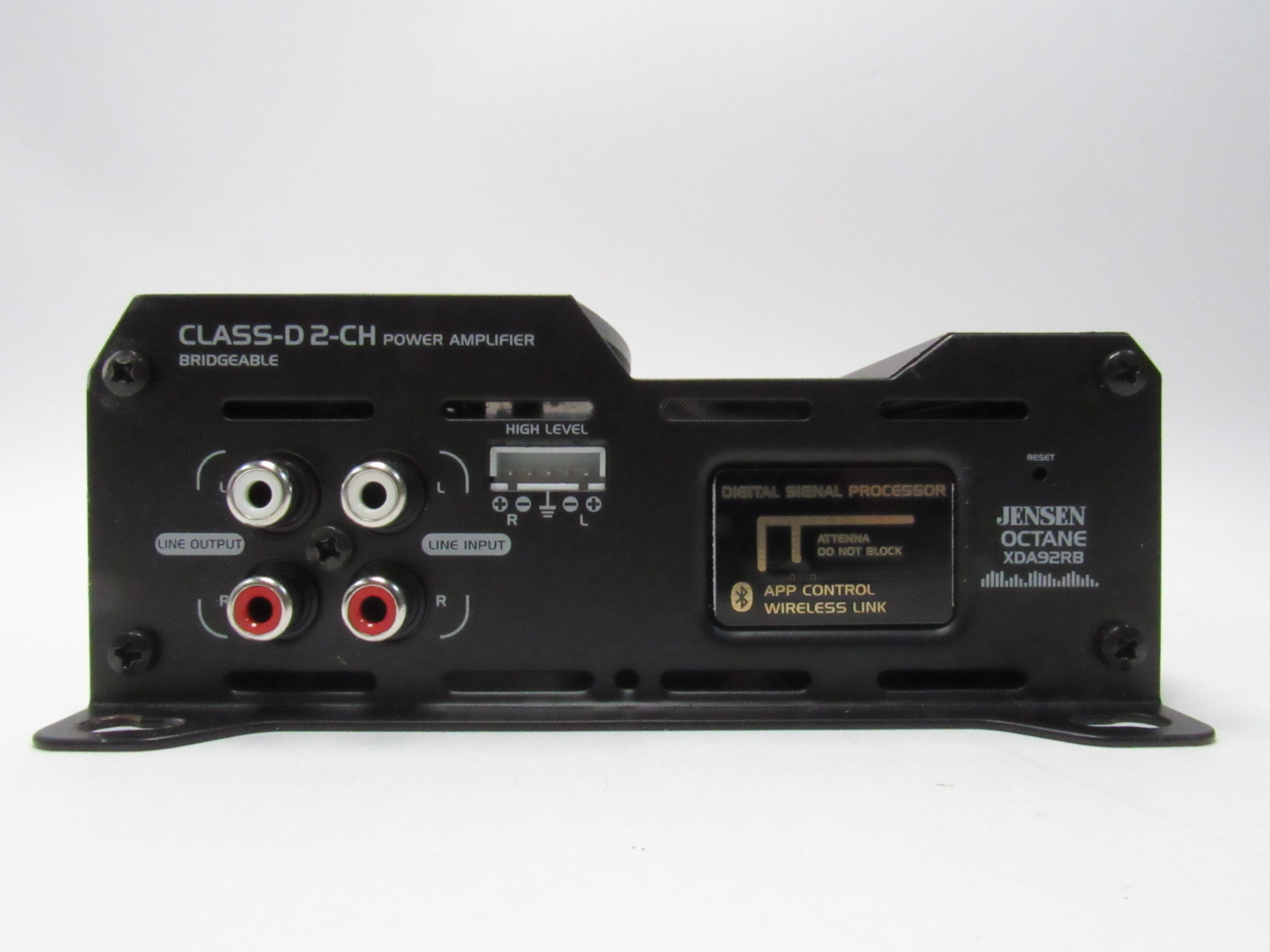Jensen XDA92RB Class D 2Channel 600W Peak Bridgeable Amplifier Black