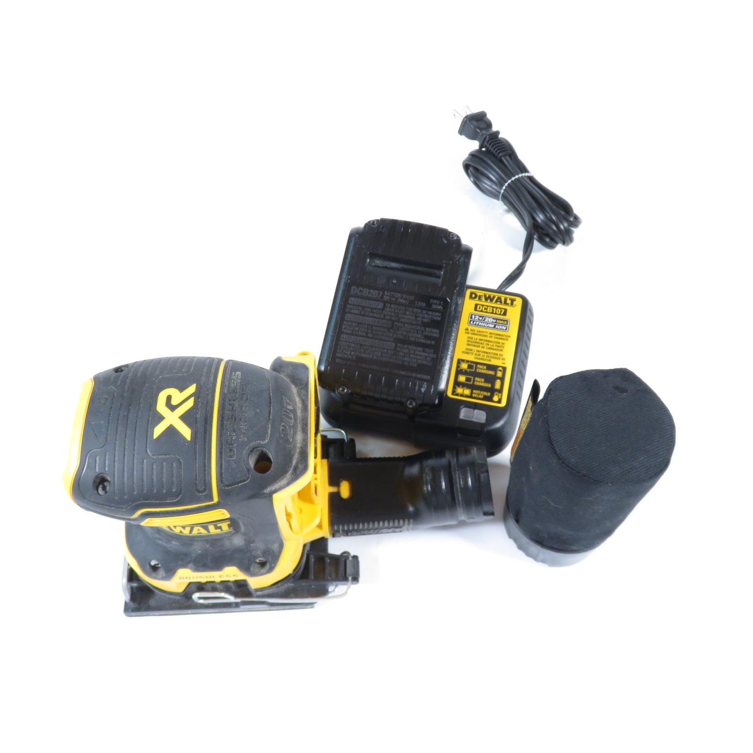 DEWALT DCW200 20Volt MAX XR Cordless Brushless 1/4 Sheet Variable