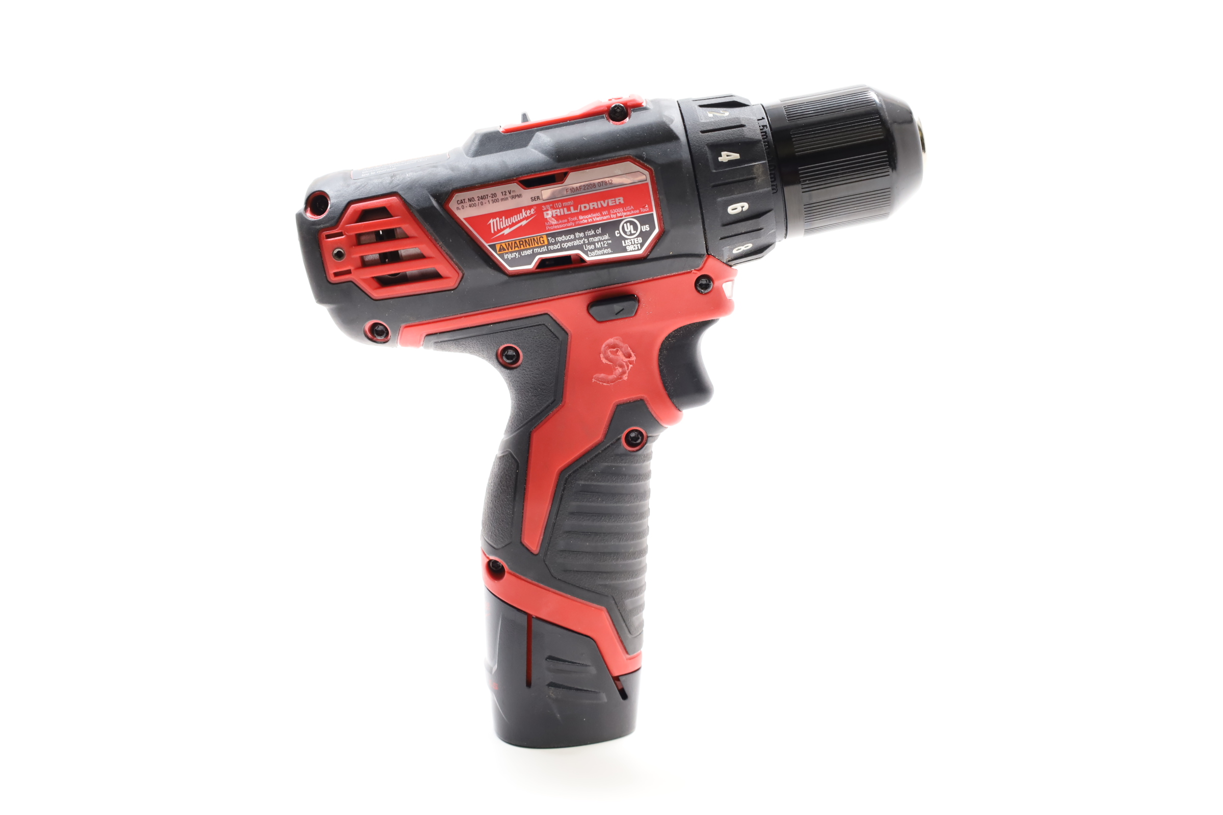 Milwaukee M12 12V Lithium-Ion Cordless 3/8 Drill/Driver (Tool-Only ...