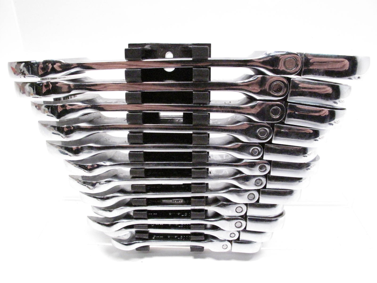 Carlyle CHT RWFLS612M 12Piece Stubby Metric 6PT Wrench Set FlexHead