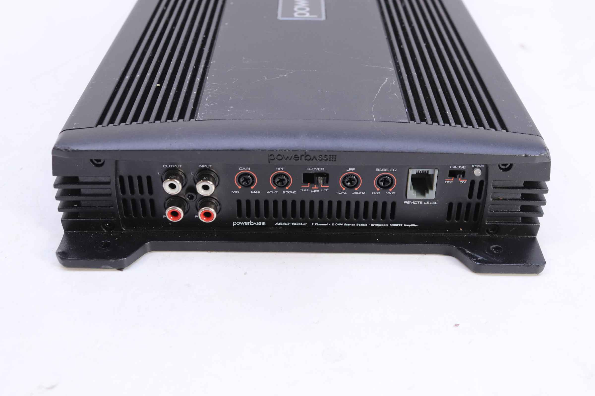 Powerbass ASA3-600.2 600W 2 Channel Class A/B Car Amplifier