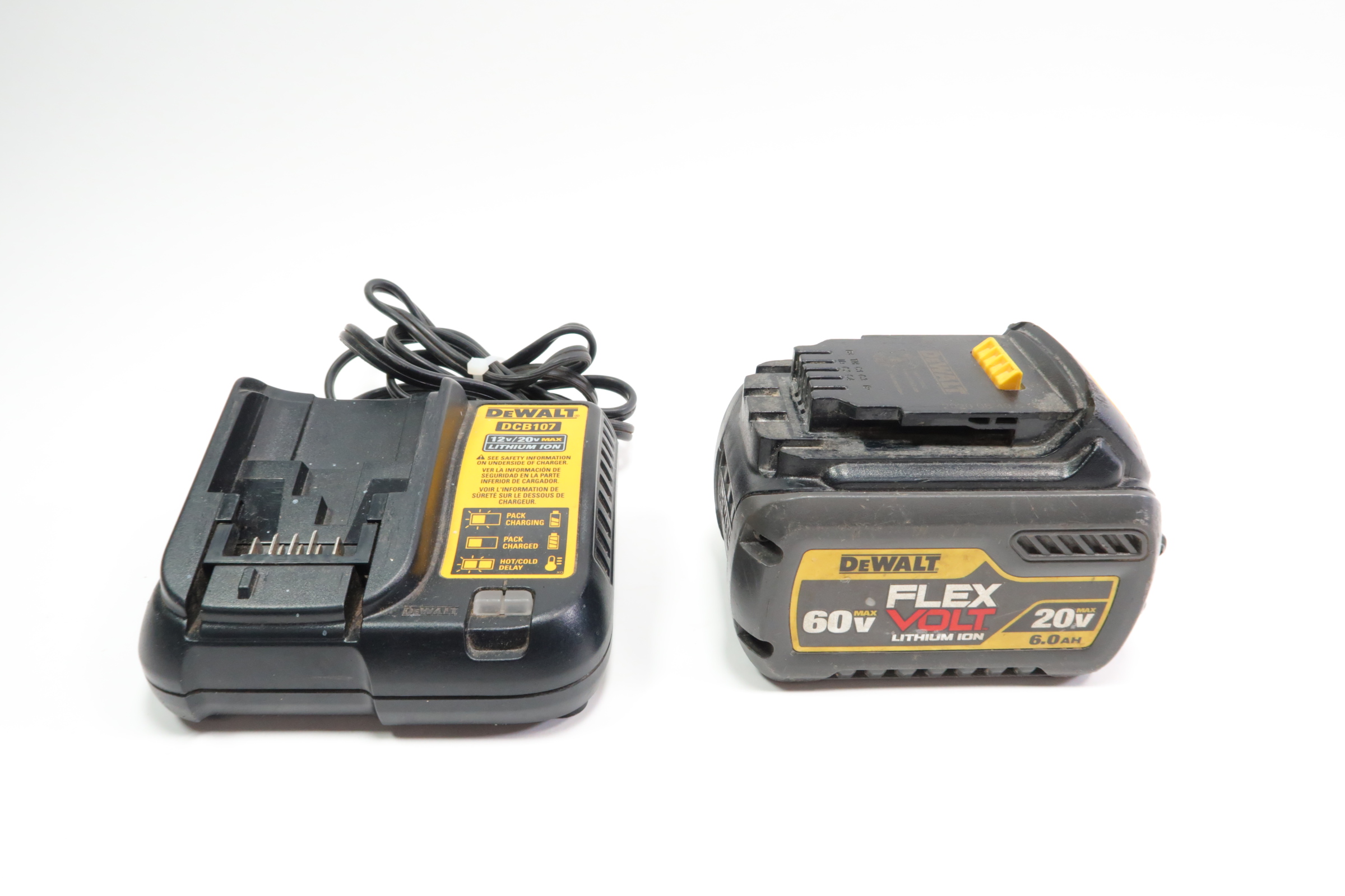FLEXVOLT 20-Volt/60-Volt MAX Lithium-Ion 6.0Ah Battery Pack (10-Pack) FLEXVOLT 20-Volt/60-Volt MAX Lithium-Ion 6.0Ah Battery Pack (10-Pack)
