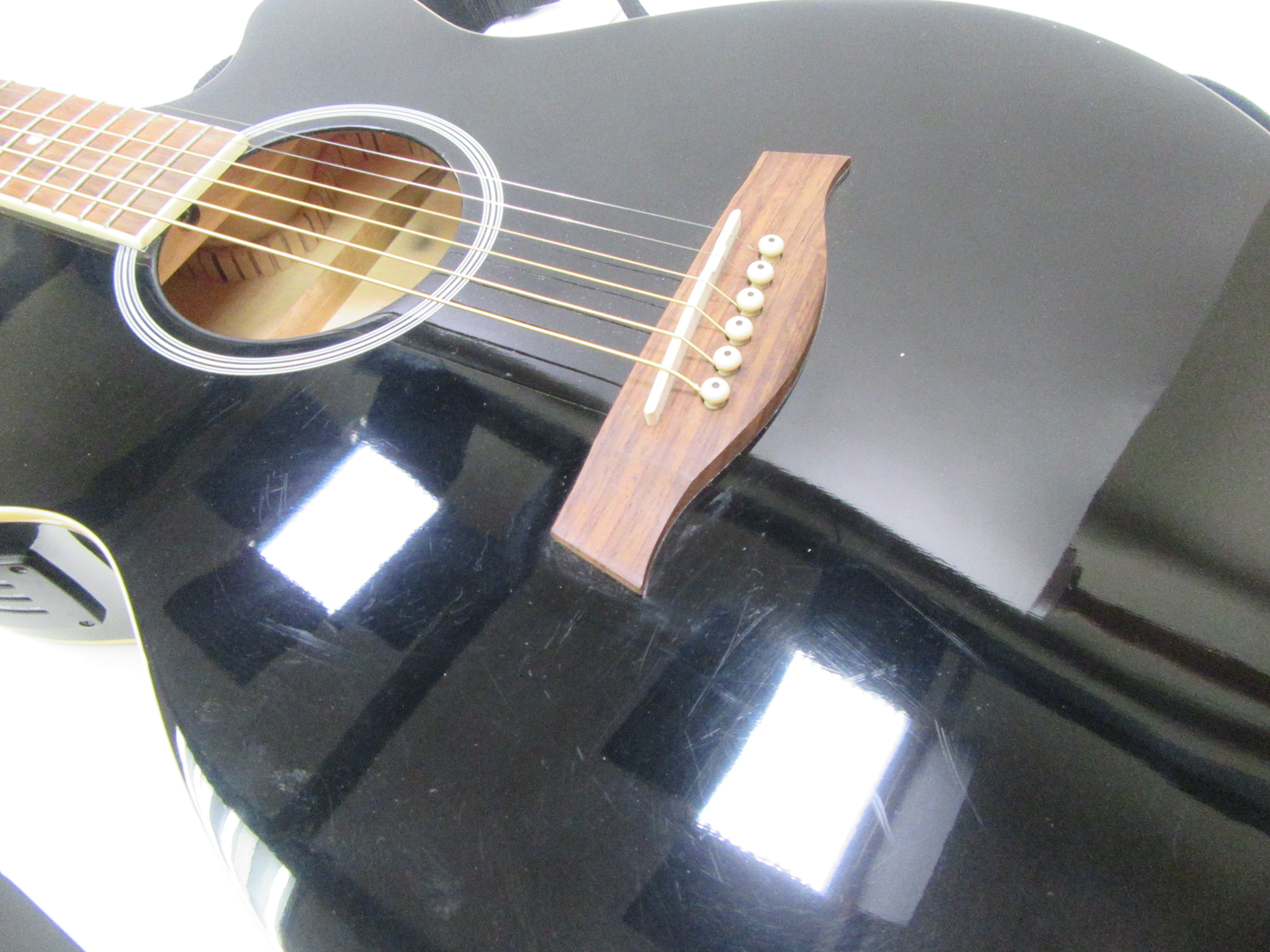 Ibanez AEG5EJP-BK Right-Handed Six Stringed Acoustic