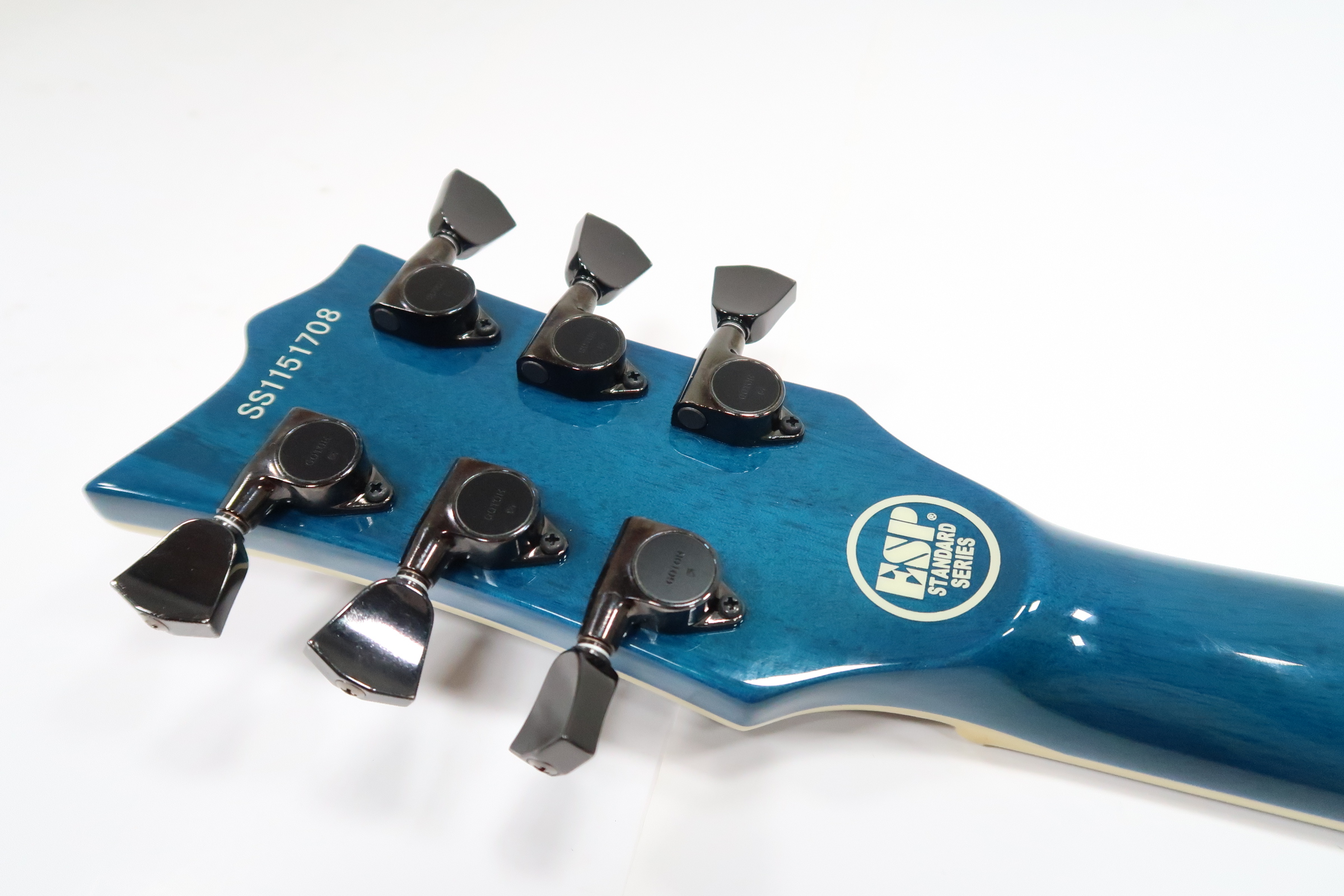 ESP Eclipse-II QM Standard Series Electric Guitar - Aqua