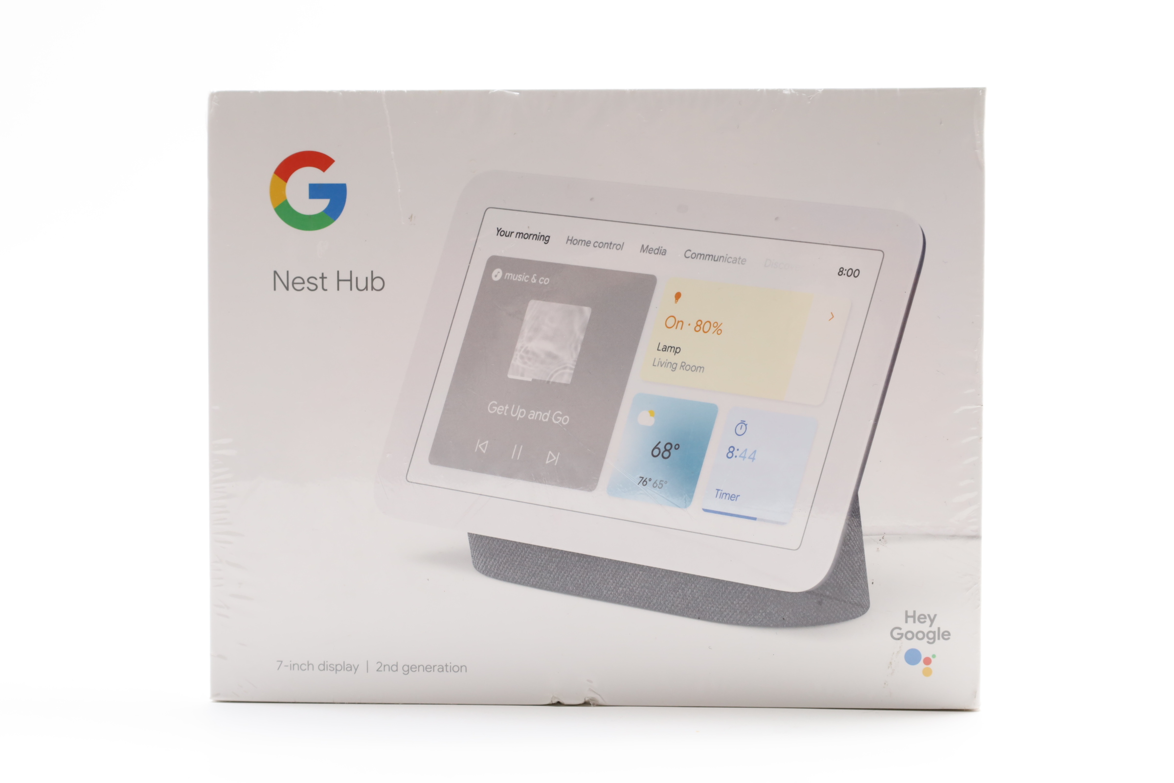 Google Nest Hub 2nd Gen Smart Home Speaker and 7 inch Display with