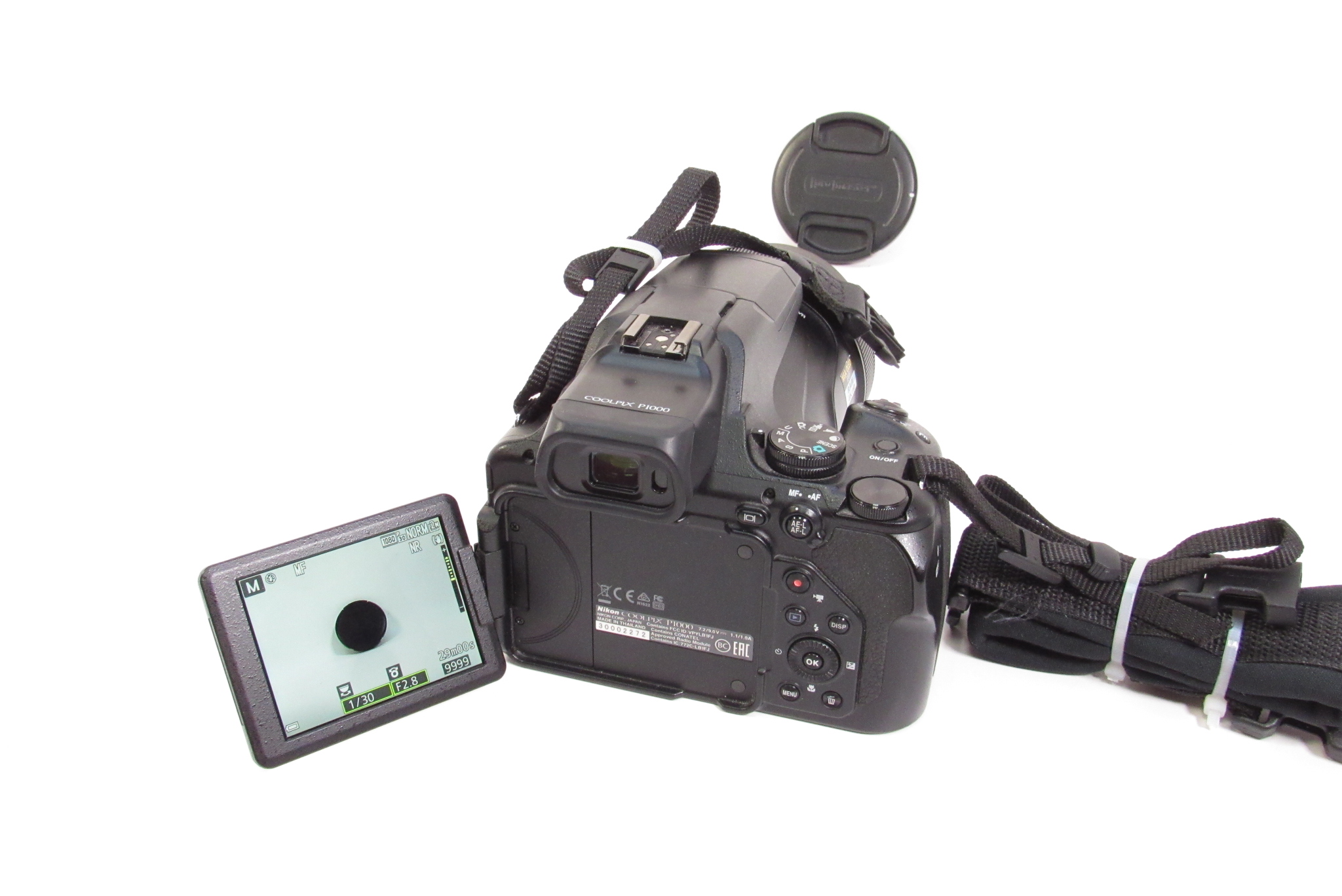 Nikon COOLPIX P1000 16MP 125x Optical Zoom 3.2'' LCD 4K UHD