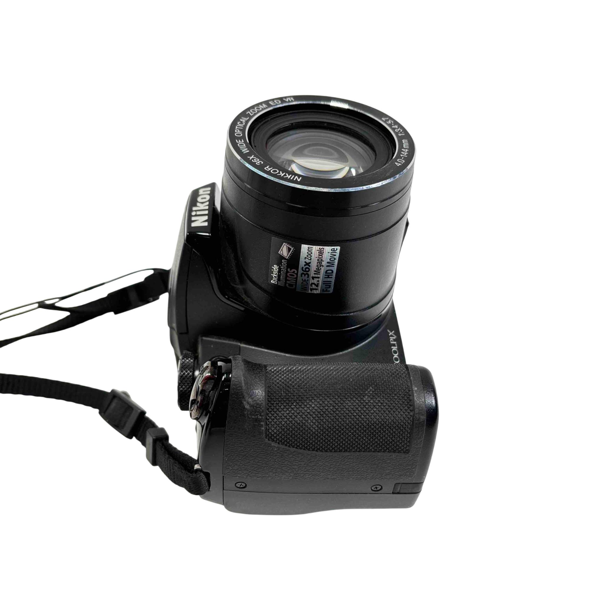 Nikon Coolpix P500 Wide 36x Zoom 12.1MP Digital Camera
