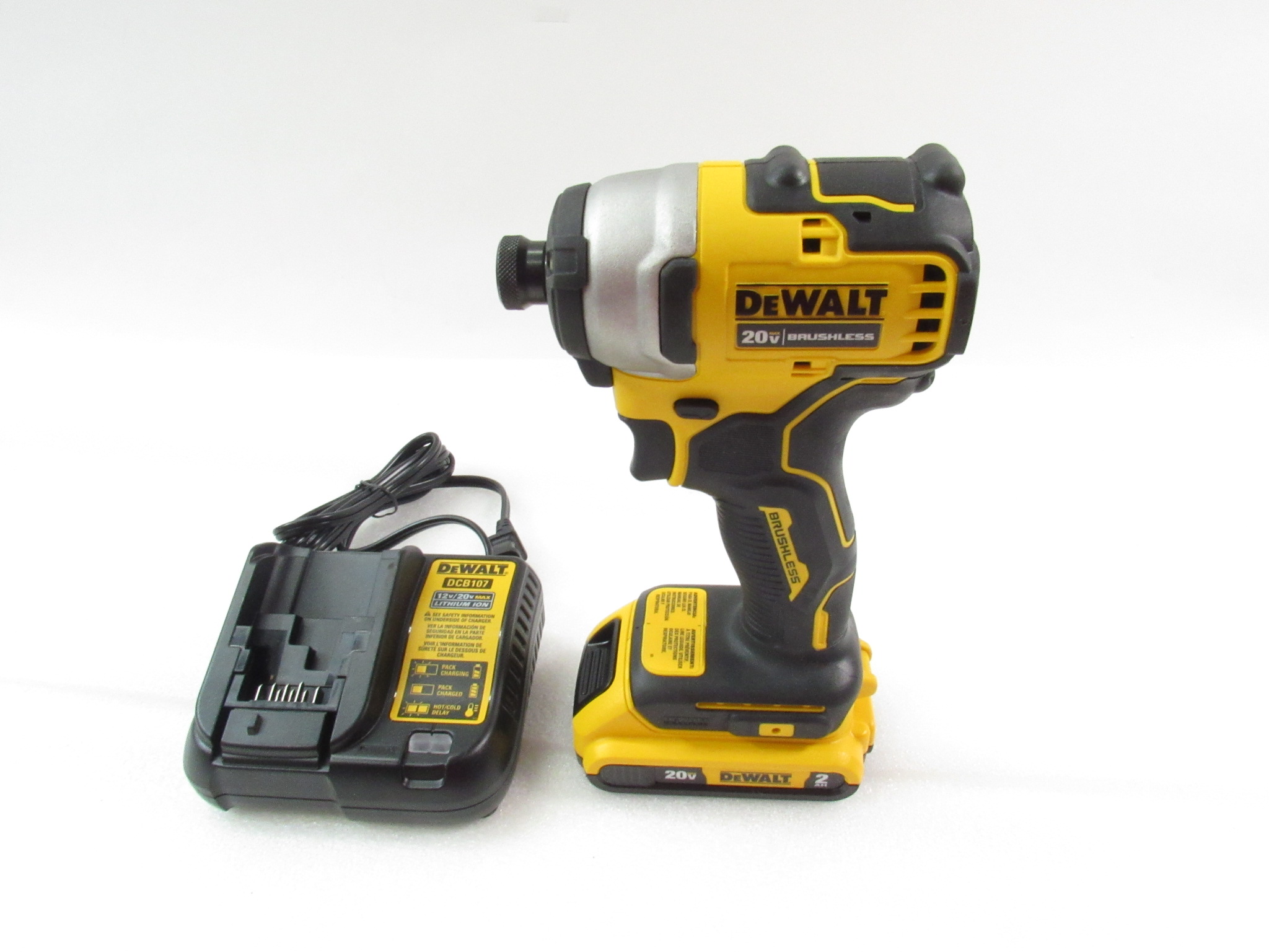 Dewalt DCF809B ATOMIC 20V MAX Brushless Cordless Compact 1/4 In. Impact Driver (Tool Only