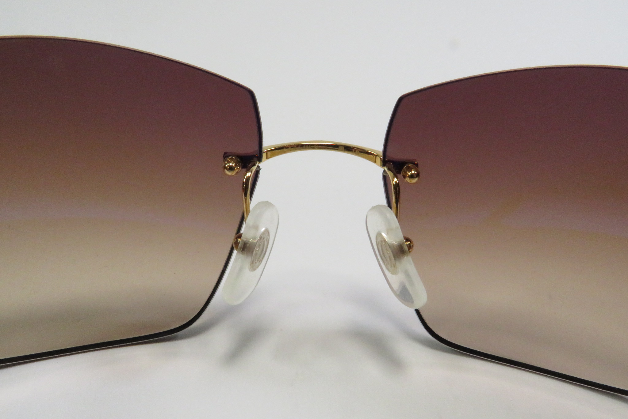 Cartier CT0009RS 001 Rimless Sunglasses