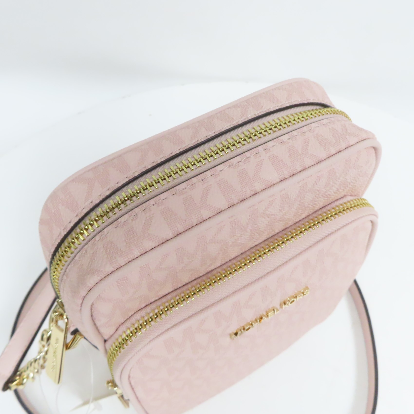 MICHAEL KORS Jet Set Travel Medium 35F1GTVC2B ボディバッグ Jet Set Large Printed Logo Crossbody Bag | Michael Kors [US]