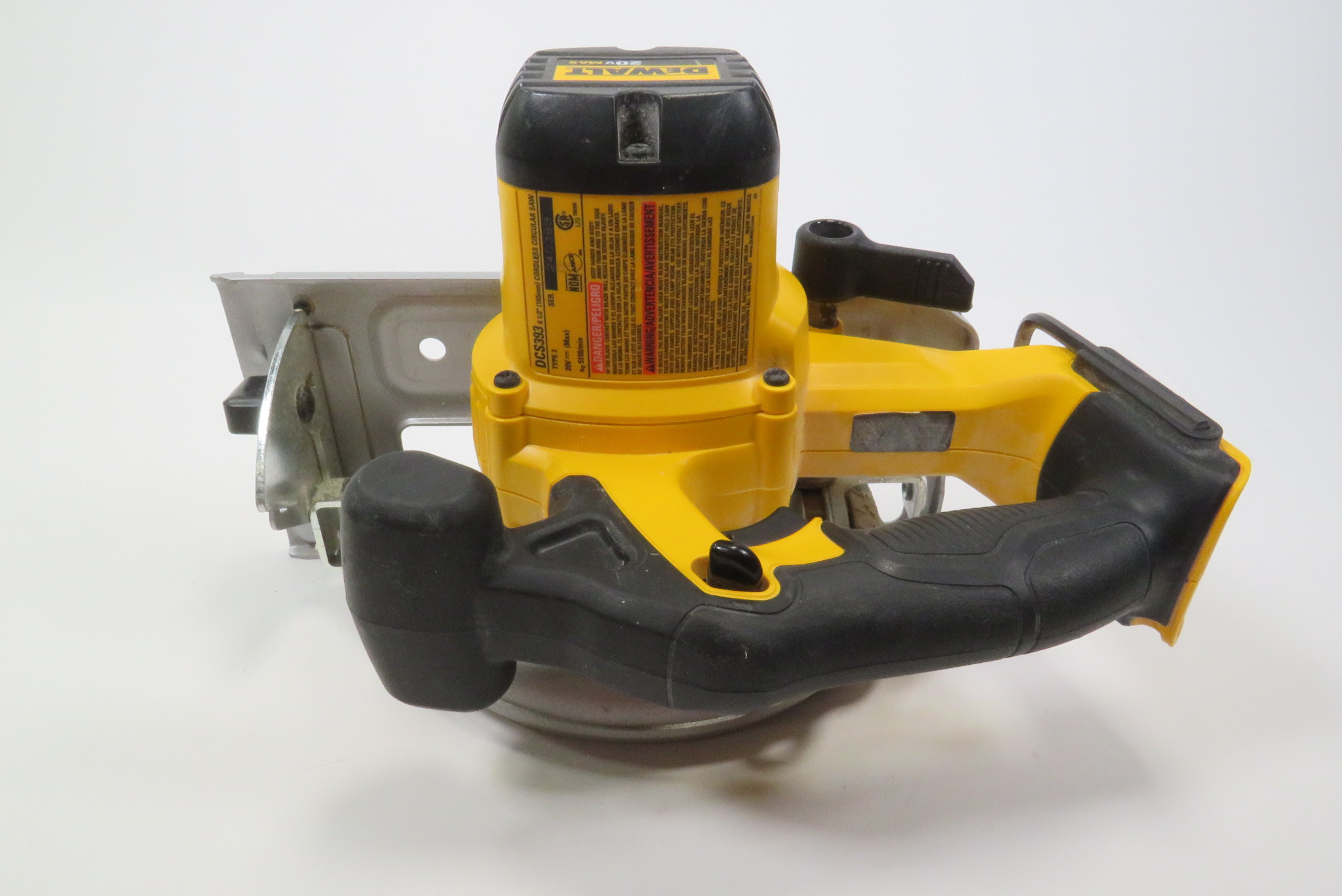DeWalt DCS393 20V MAX 61/2" Cordless Circular Saw