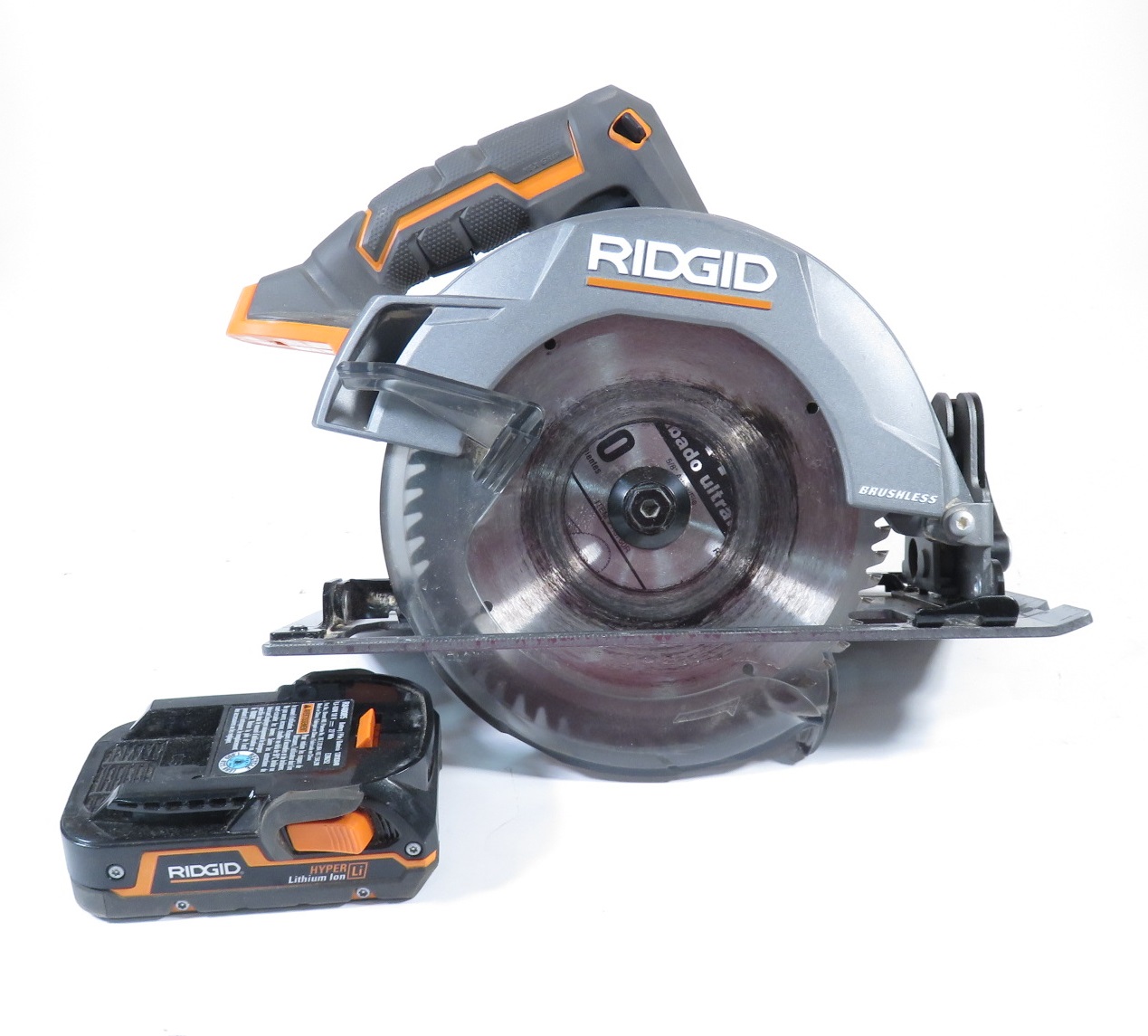 Ridgid battery powered circular saw hot sale