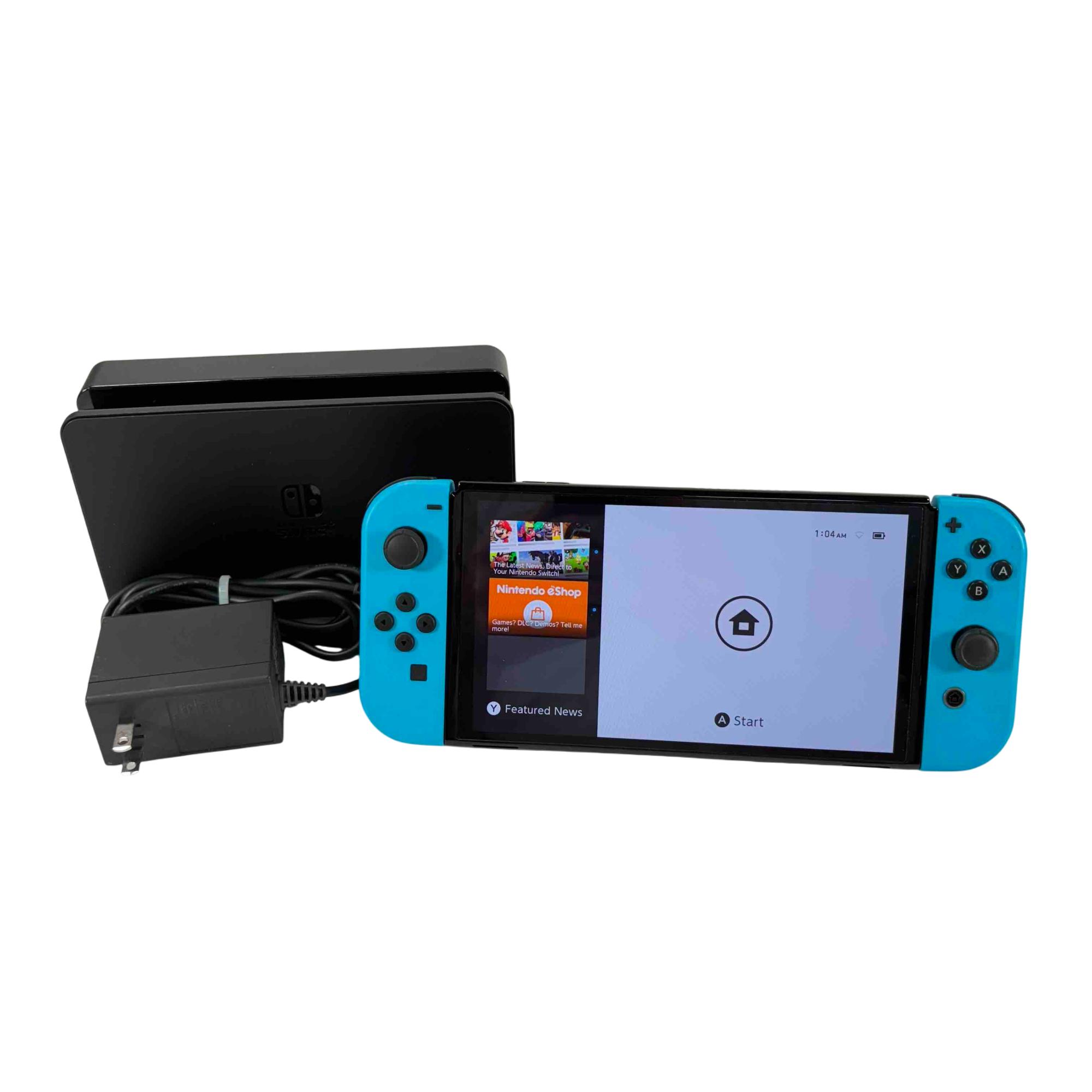 Nintendo Switch OLED HEG-001 7-inch Touchscreen Video Game Console