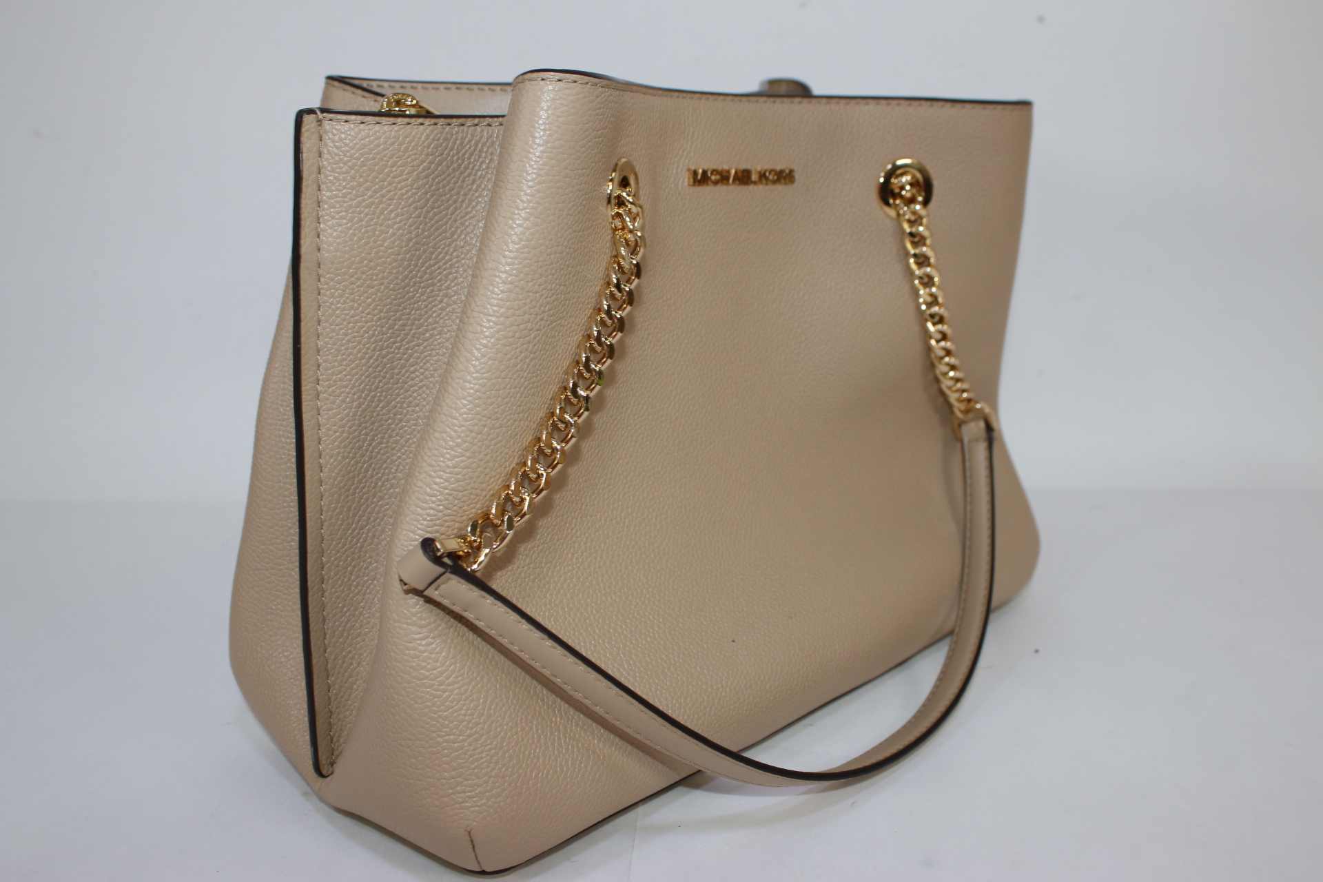 Michael Kors Teagen Small Messenger Tan Crossbody Bag NB1912 S20