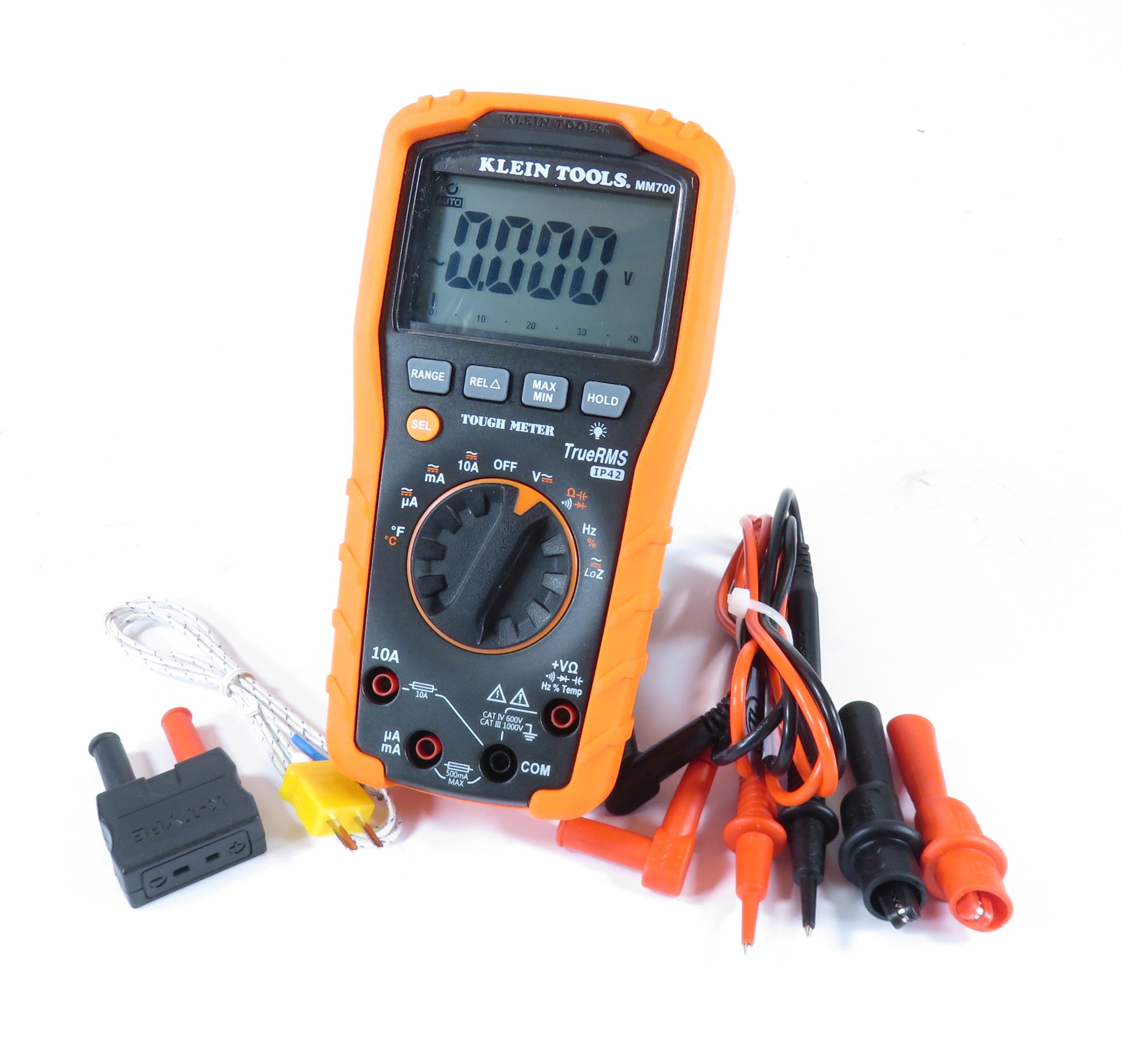 Klein Tools MM700 AC/DC Autoranging TRMS/Low Impedance Handheld Multimeter