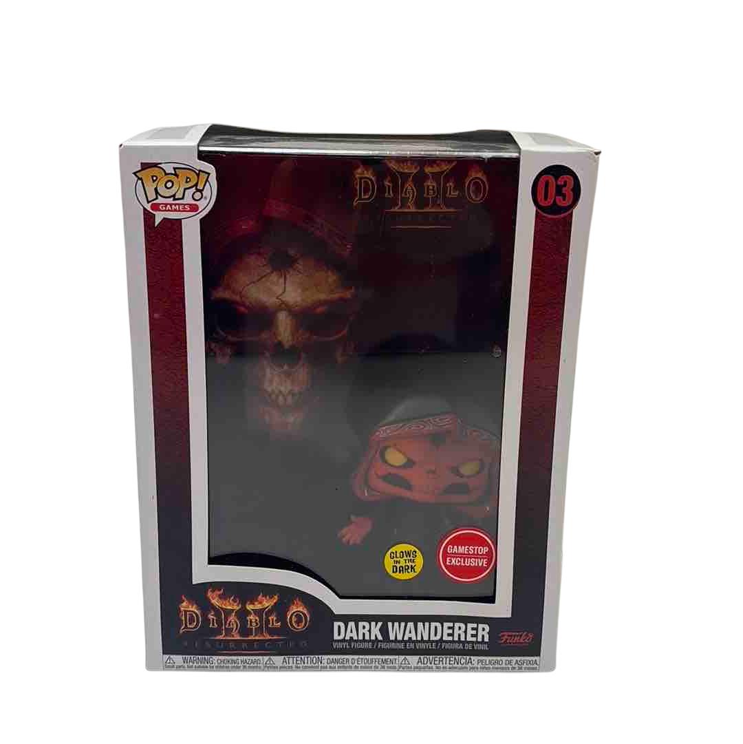 Funko Pop Games Diablo II Resurrected Dark Wanderer 03 GameStop Exclusive  Glow