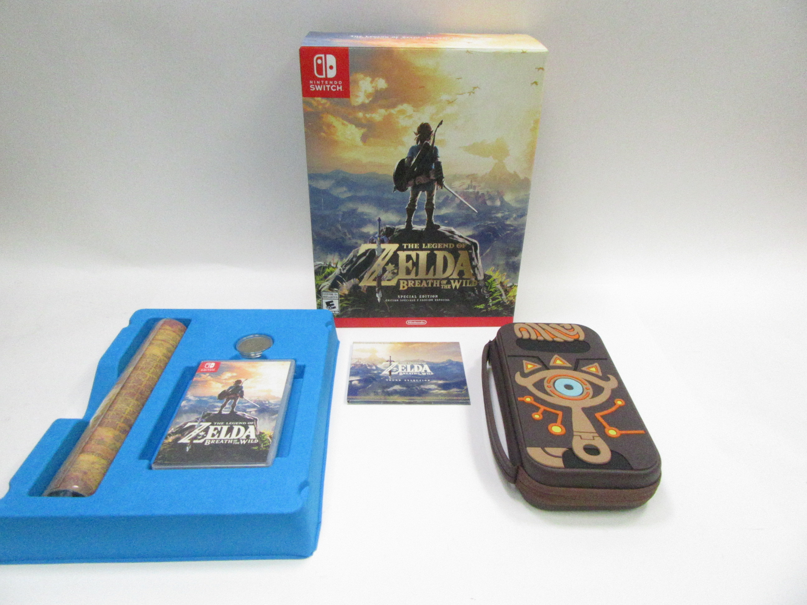 Nintendo Legend Of Zelda Breath Of The Wild Special Edition Bundle 