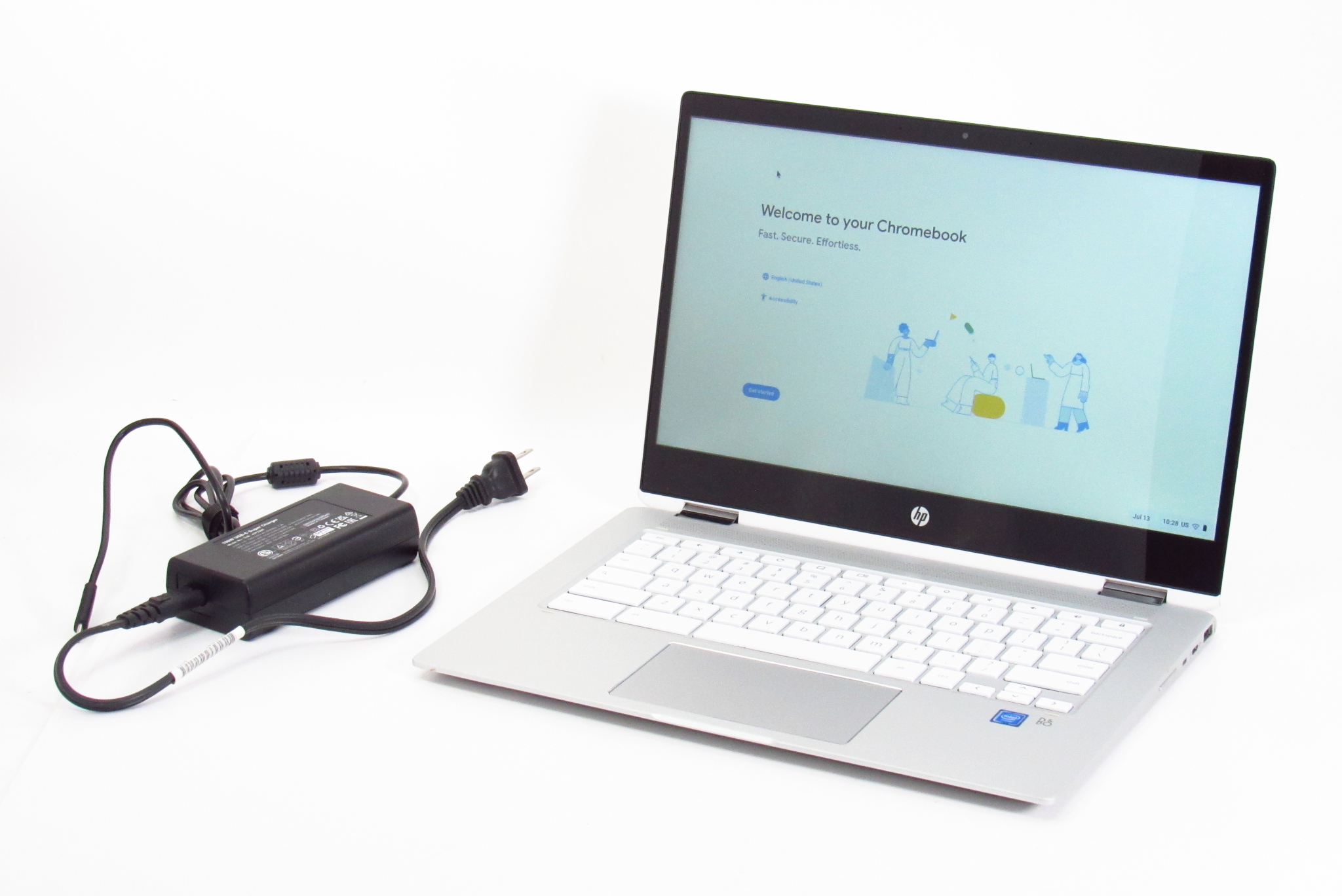 HP Chromebook x360 14b-ca0013dx Intel Celeron N4000 1.1Ghz 4GB RAM