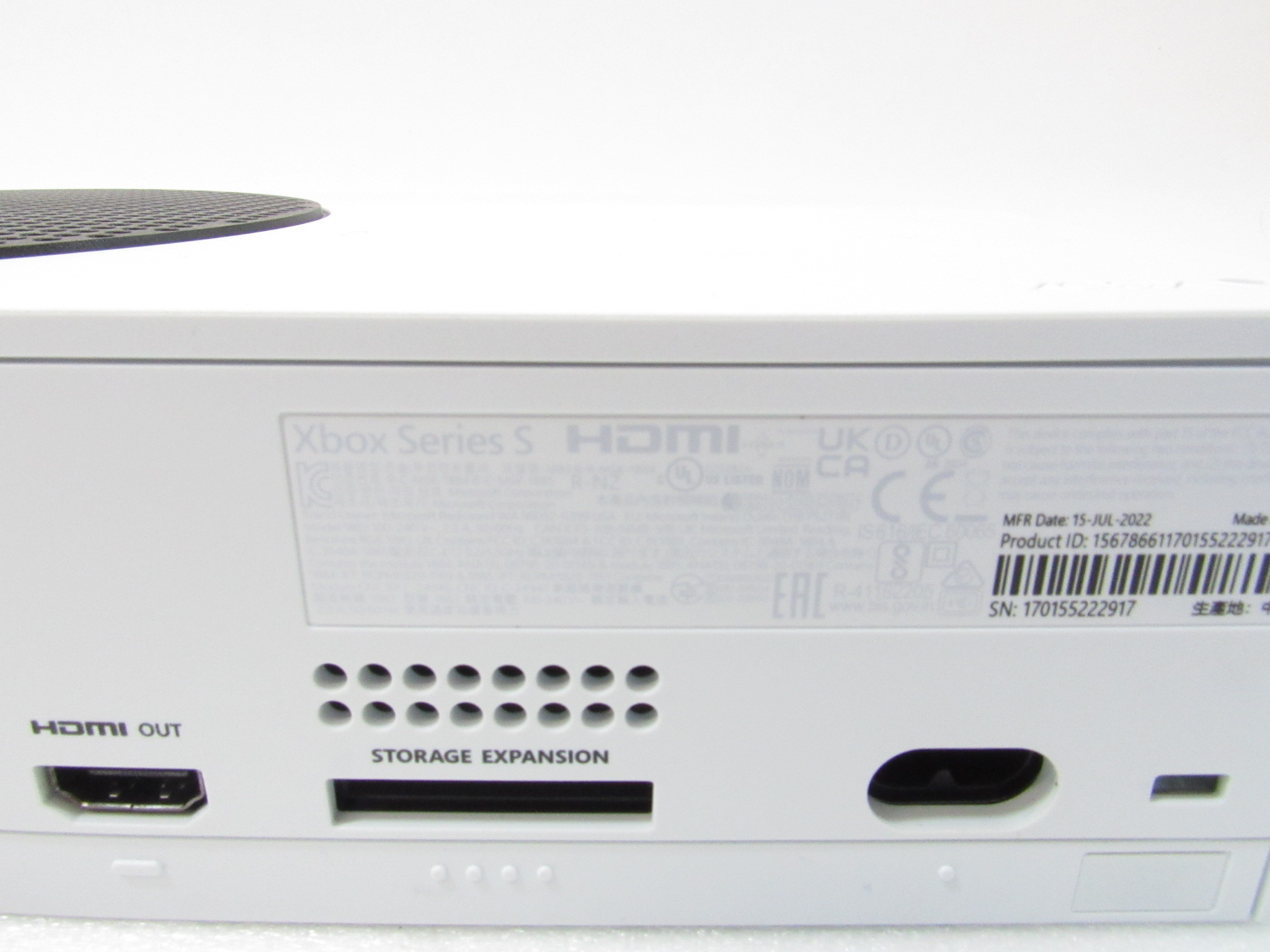 Microsoft Xbox Series S 1883 512GB Storage All-Digital Video Game