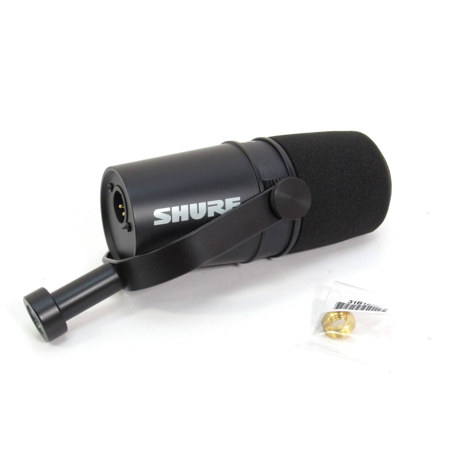 Shure MV7X XLR Dynamic Podcast Microphone - Black