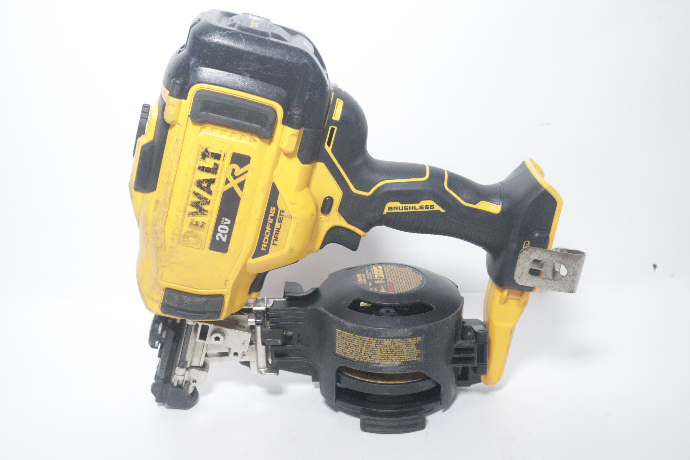 DEWALT 20V MAX 15-Degree Electric Cordless Roofing Nailer (Tool Only)