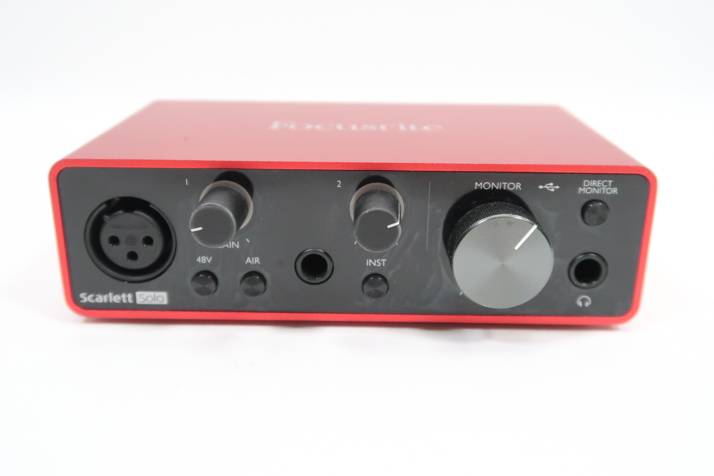 Focusrite Scarlett Solo USB Audio Interface - Microphone And Headphones ...