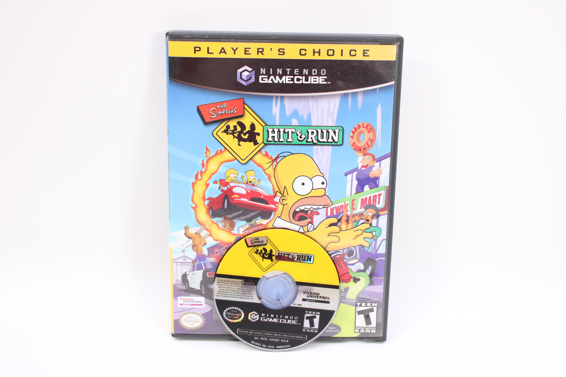 The 2024 Simpsons Hit and Run for Nintendo GameCube