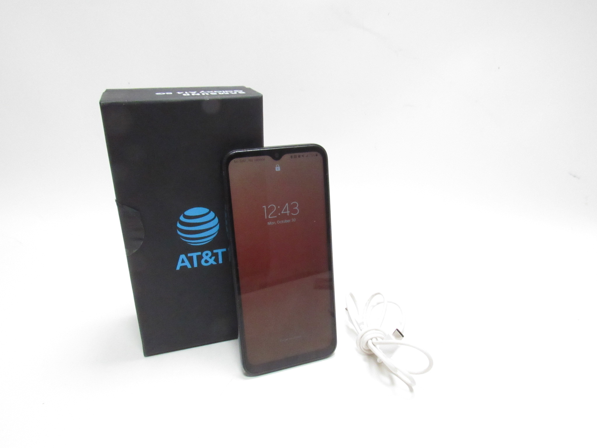 AT&T Samsung Galaxy A14 5G, 64GB Black - Prepaid Smartphone 