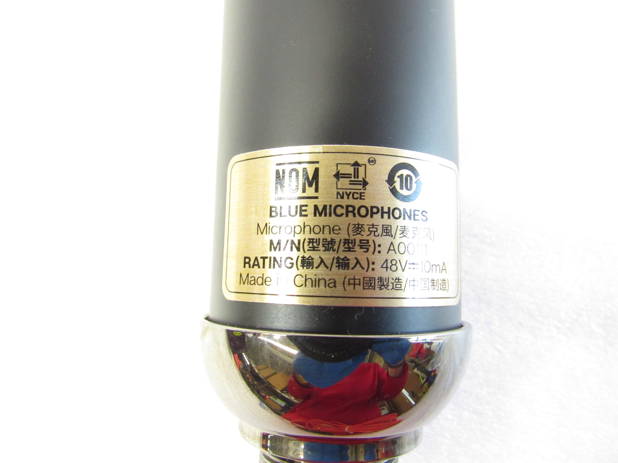 BLUE A00111 Blackout Spark SL XLR Microphone