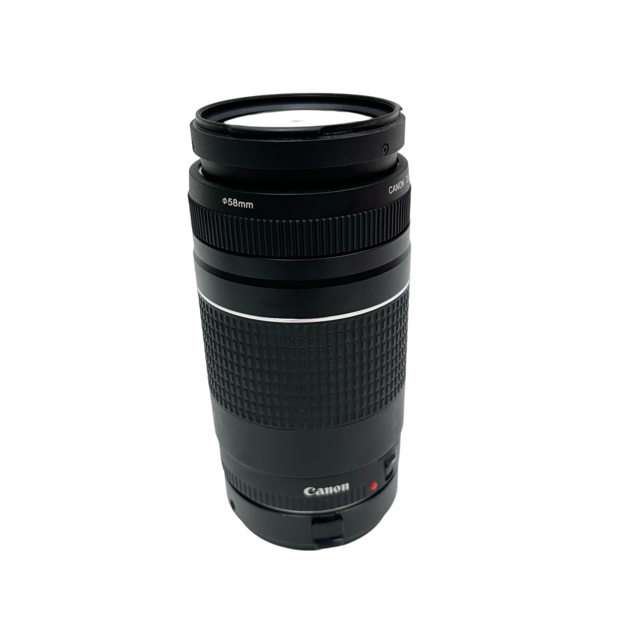 ⭕️安心保証 Canon EF 75-300mm 1:4-5.6 01275 ⭕️安心保証 Canon EF 75-300mm 1:4-5.6 01275 - メルカリ