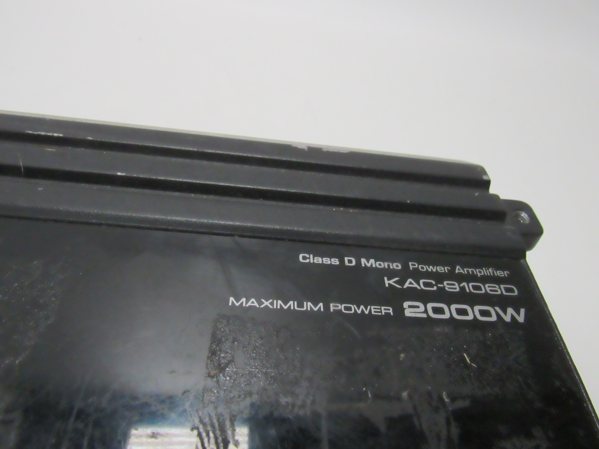 Kenwood KAC9106D ClassD Monoblock 2000 W Power Car Audio Subwoofer Amplifier