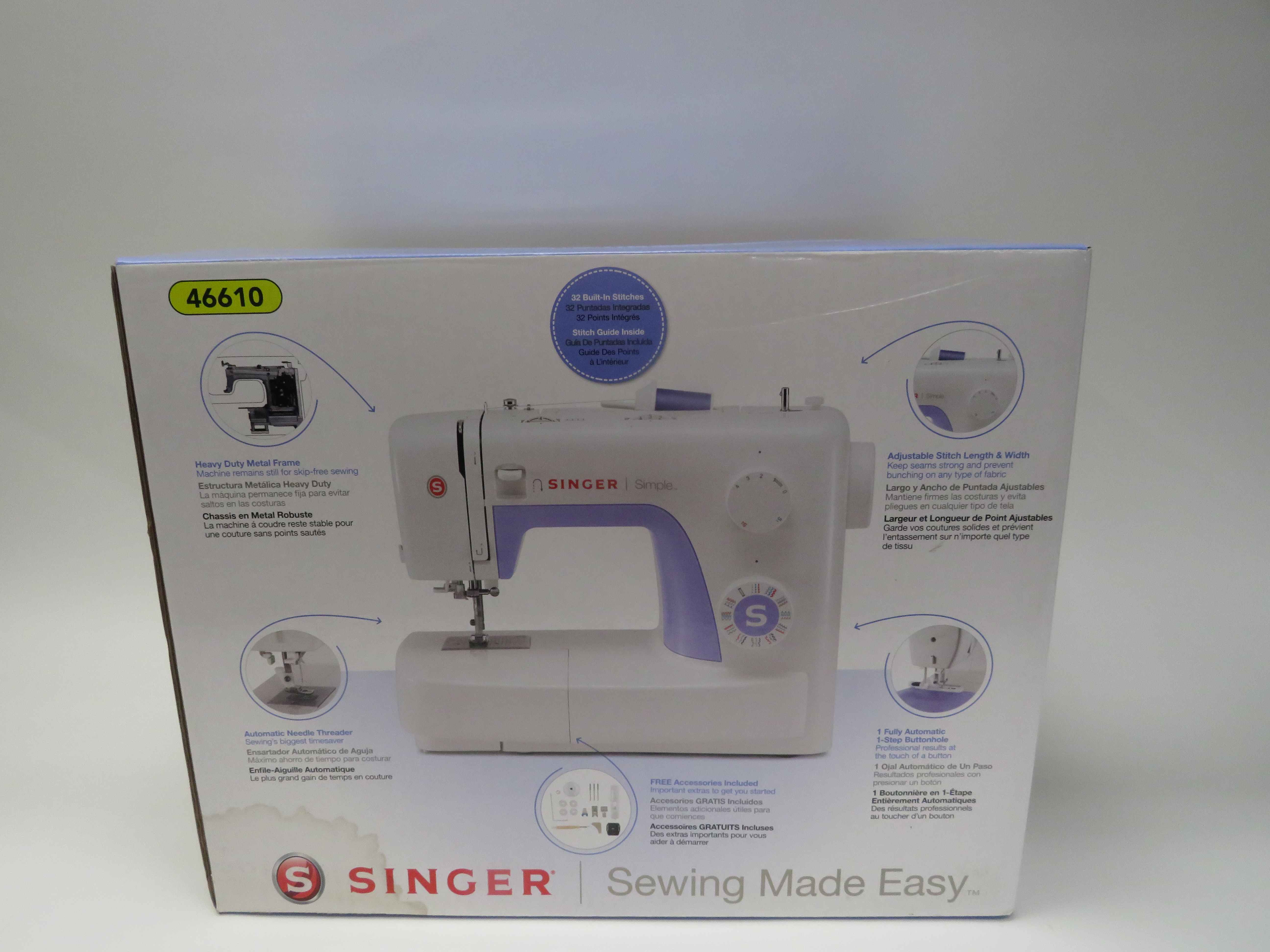 Singer Simple 3232 Sewing Machine 46610