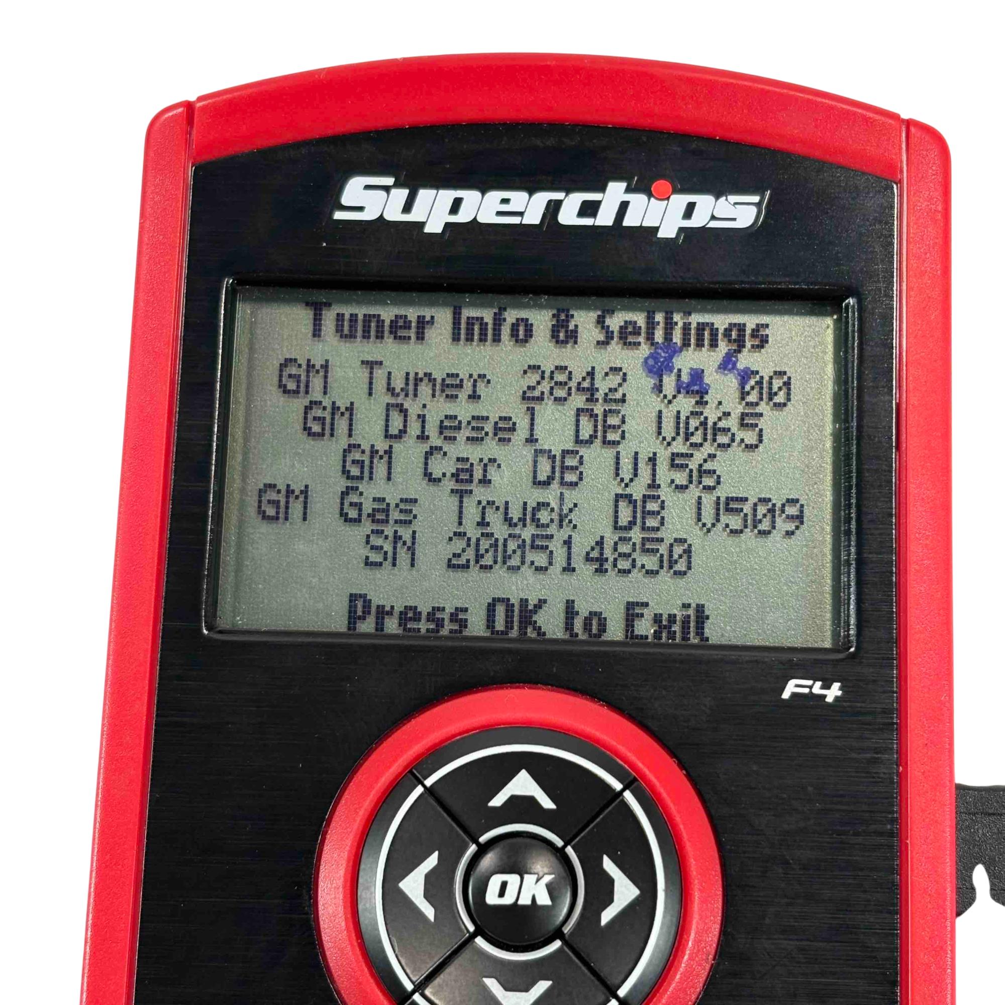 大人気新作 Superchips Flashpaq Tuner GM LCD Easy-To-Read 2842 その他