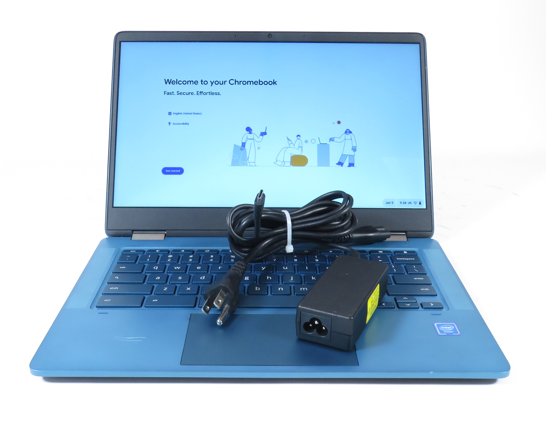 HP Chromebook x360 14a-ca0130wm Celeron N4020 1.1Ghz 4GB RAM 64GB