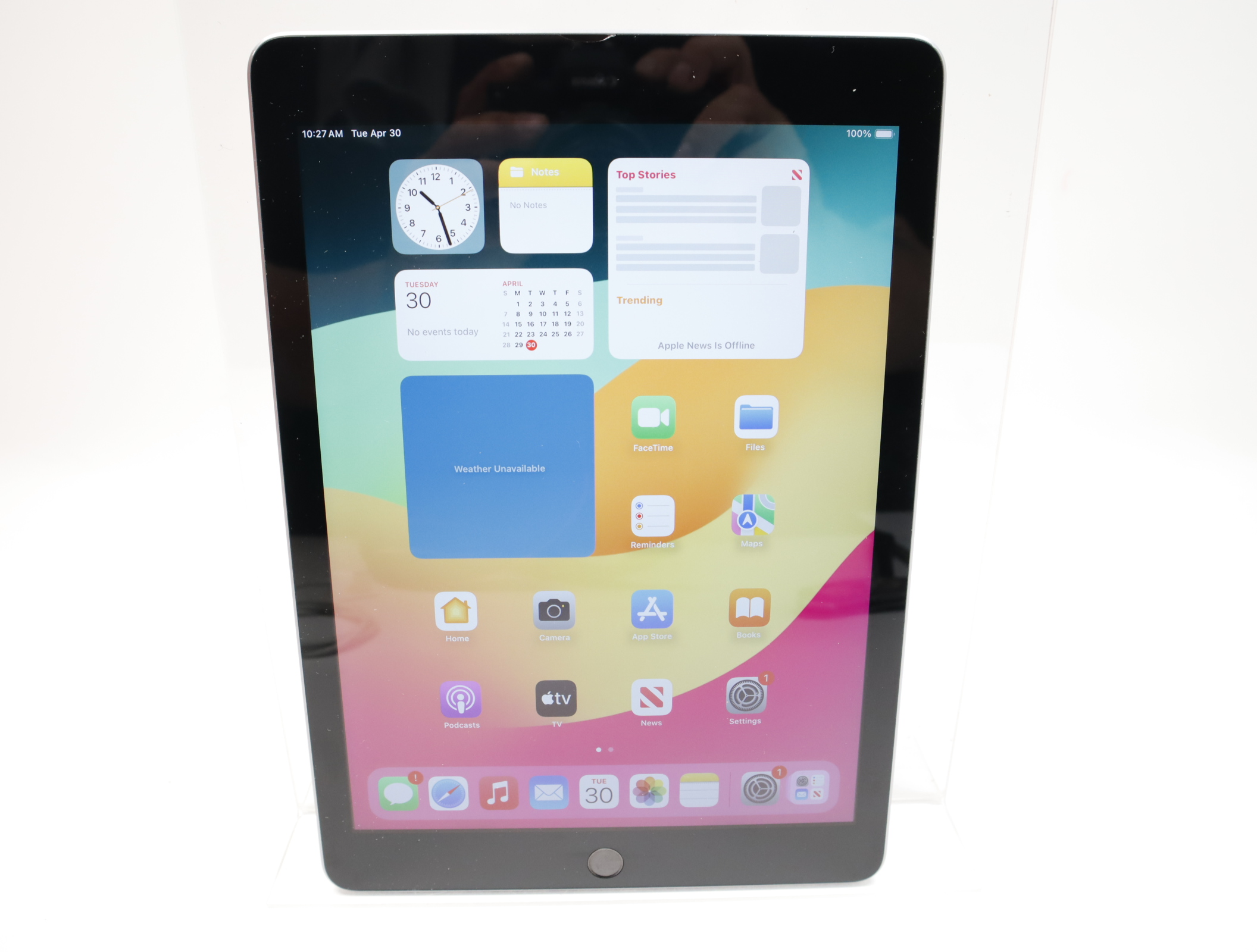 Apple IPad MR7F2LL A A1893 6th Gen 32GB 9 7 Touch Display Wifi Only