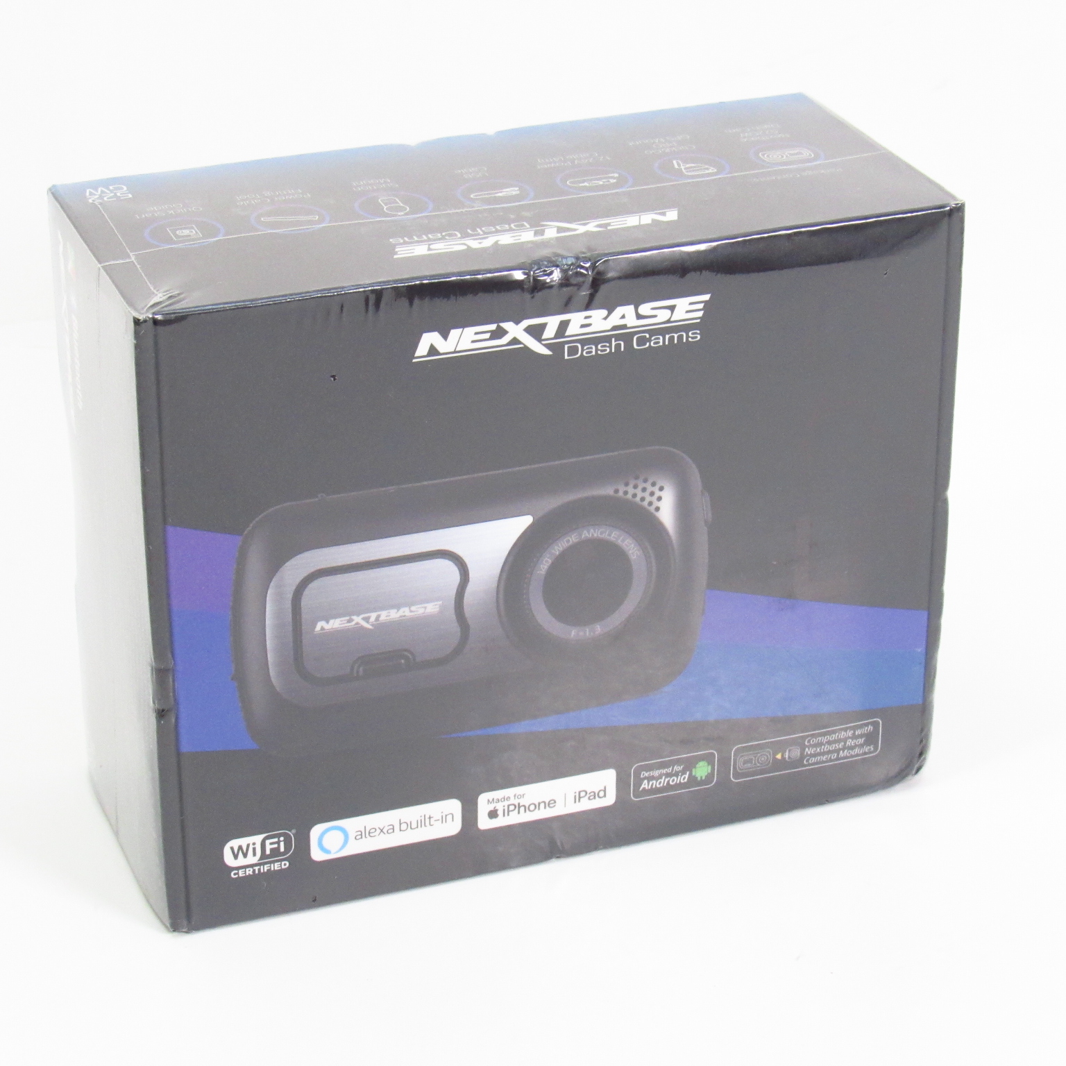 Nextbase 522GW Dash Cam QHD dash cam with Alexa, GPS, Bluetooth