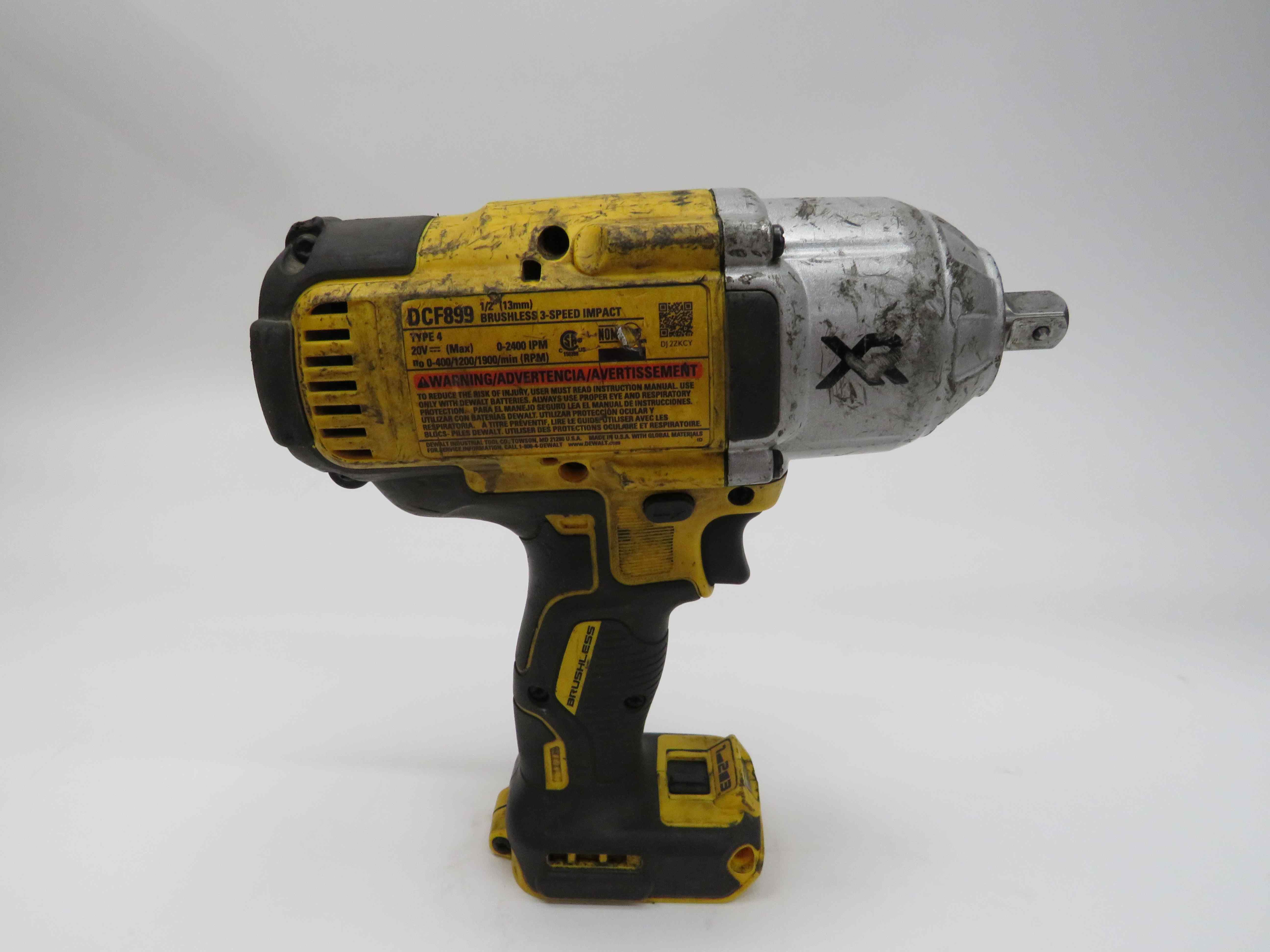 DeWalt DCF899 Cordless Brushless Motor 1/2" 3Speed Impact Wrench 6396