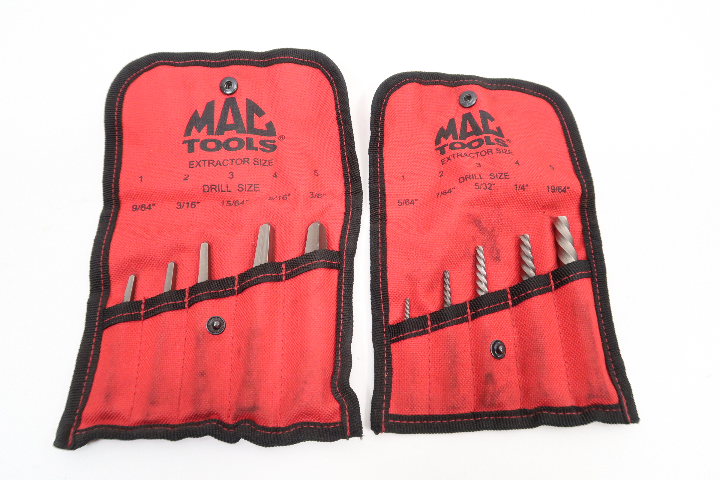 Mac Tools SPEX5S 5pc Straight Flute Extractor And STEX5S Spiral