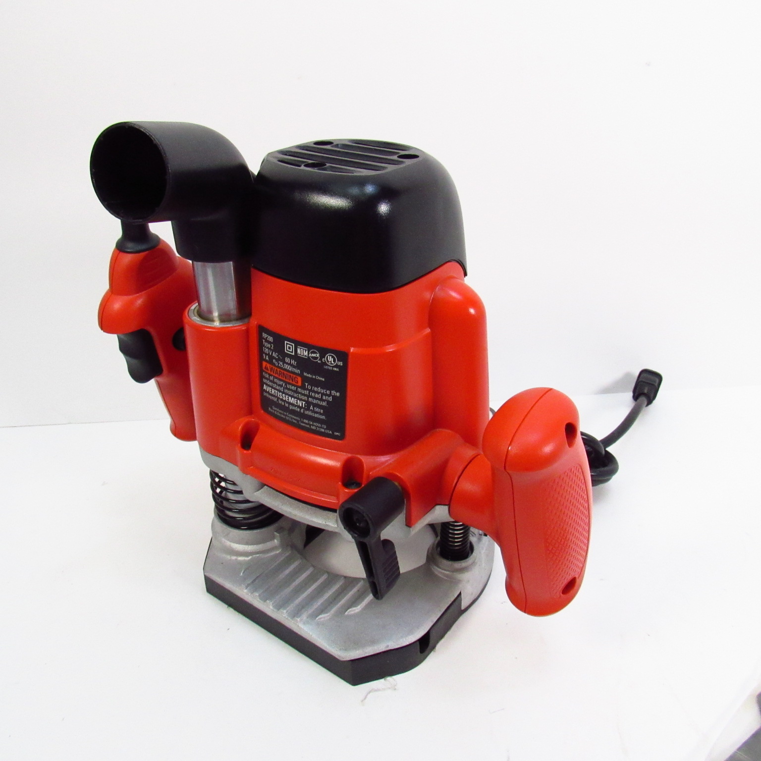 Black and Decker RP200 Corded Router