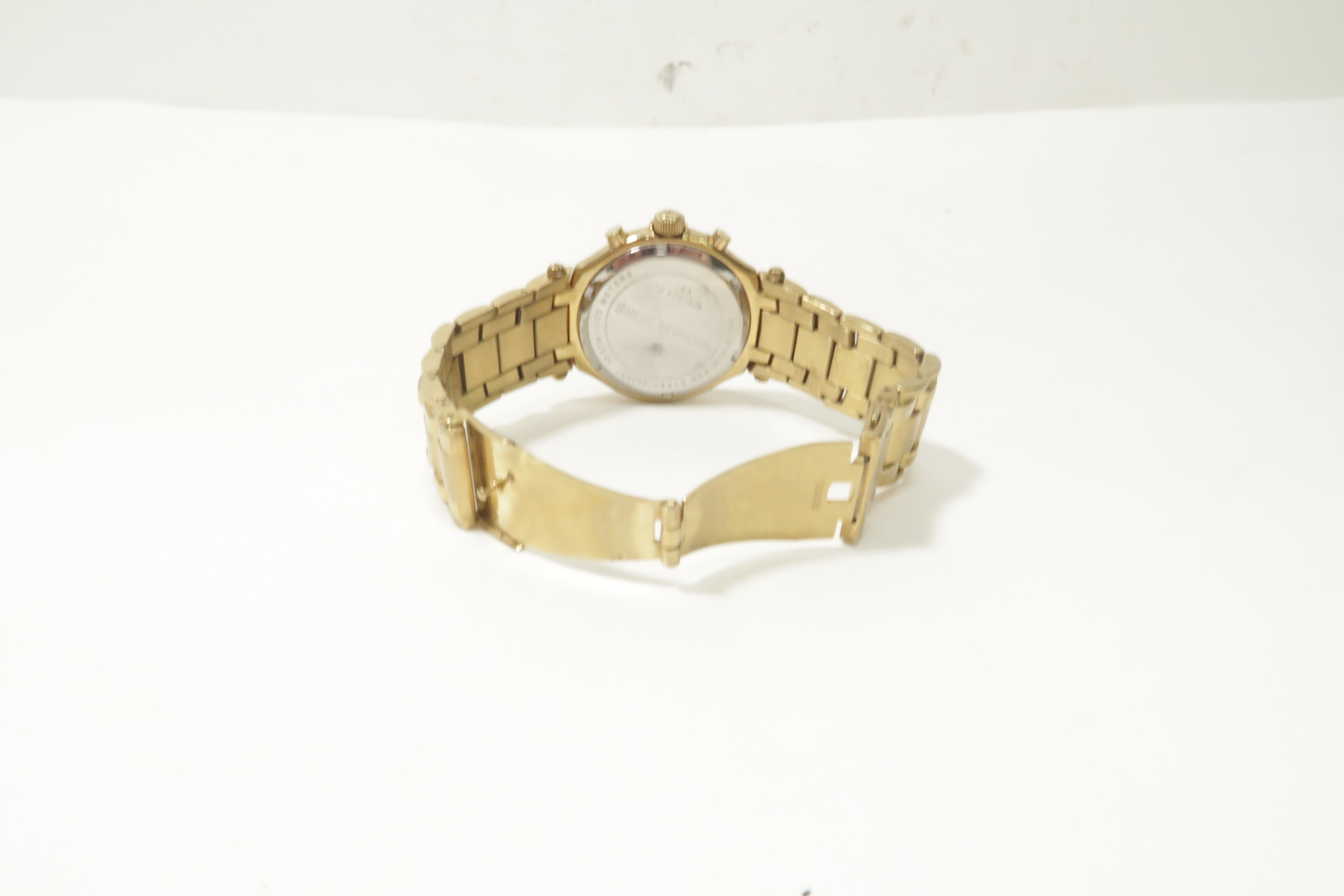 Michael Kors MK5097 Gold Plated Chronograph Watch